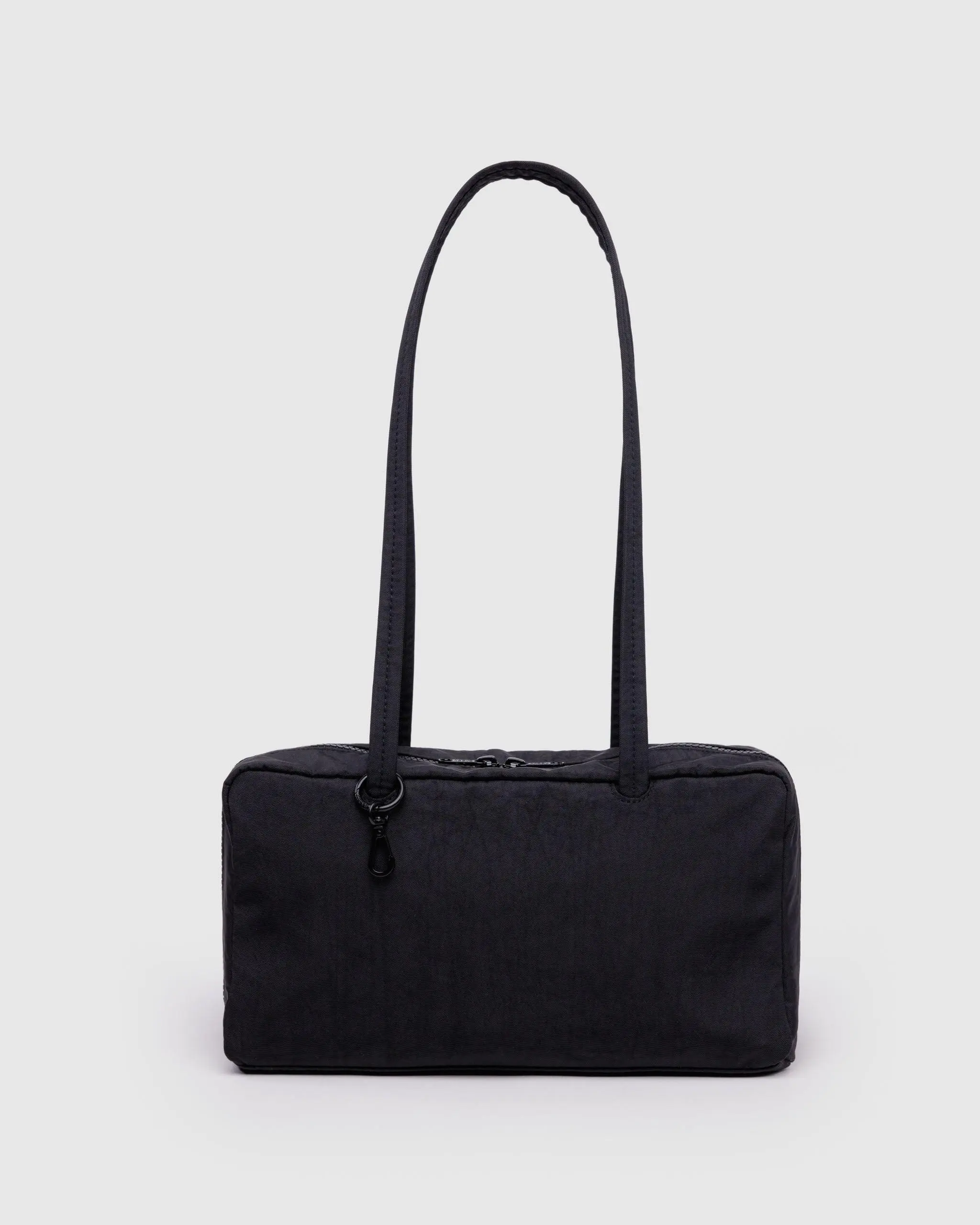 Nylon Bowler Bag Black
