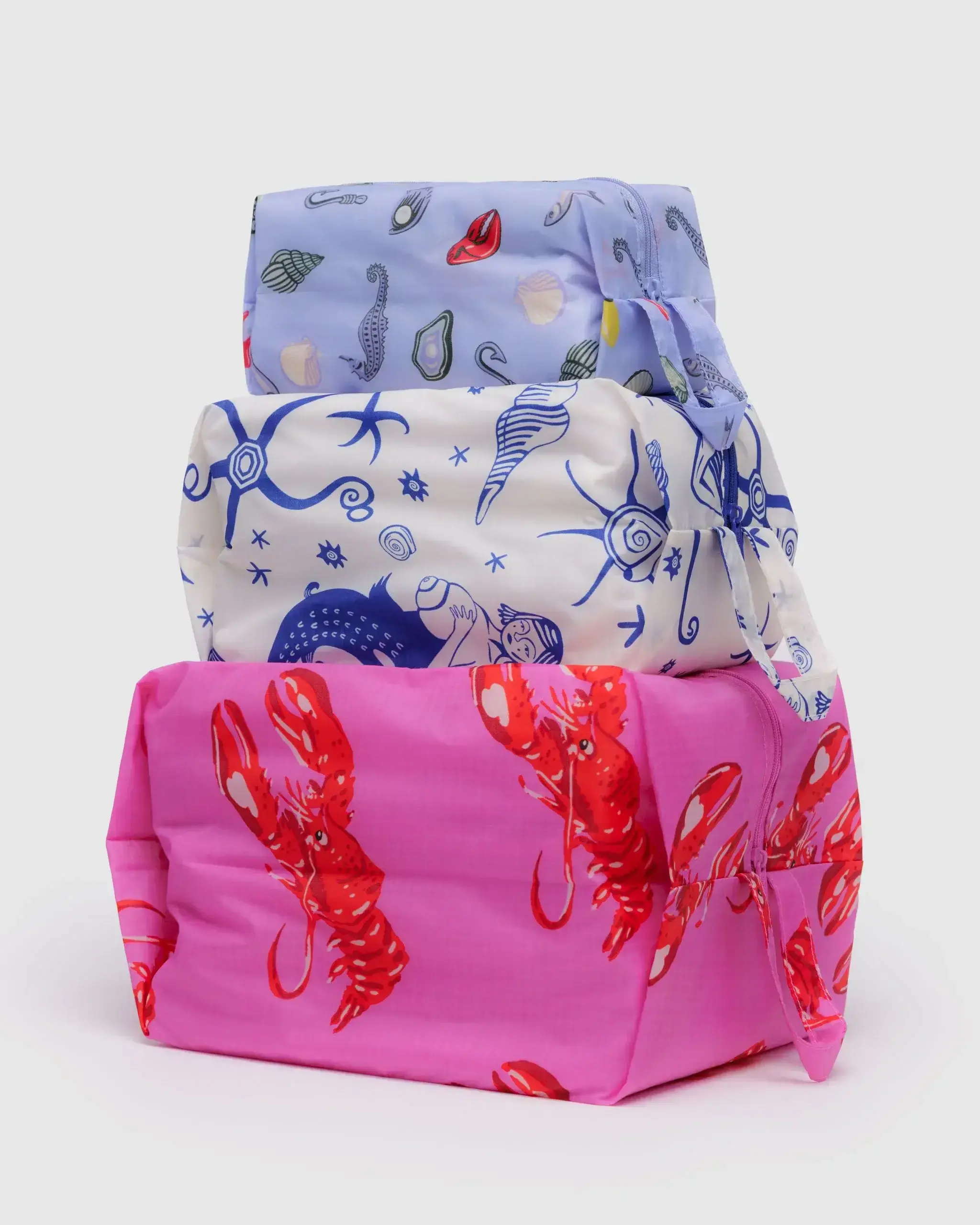 3D Zip Set Sea Creatures
