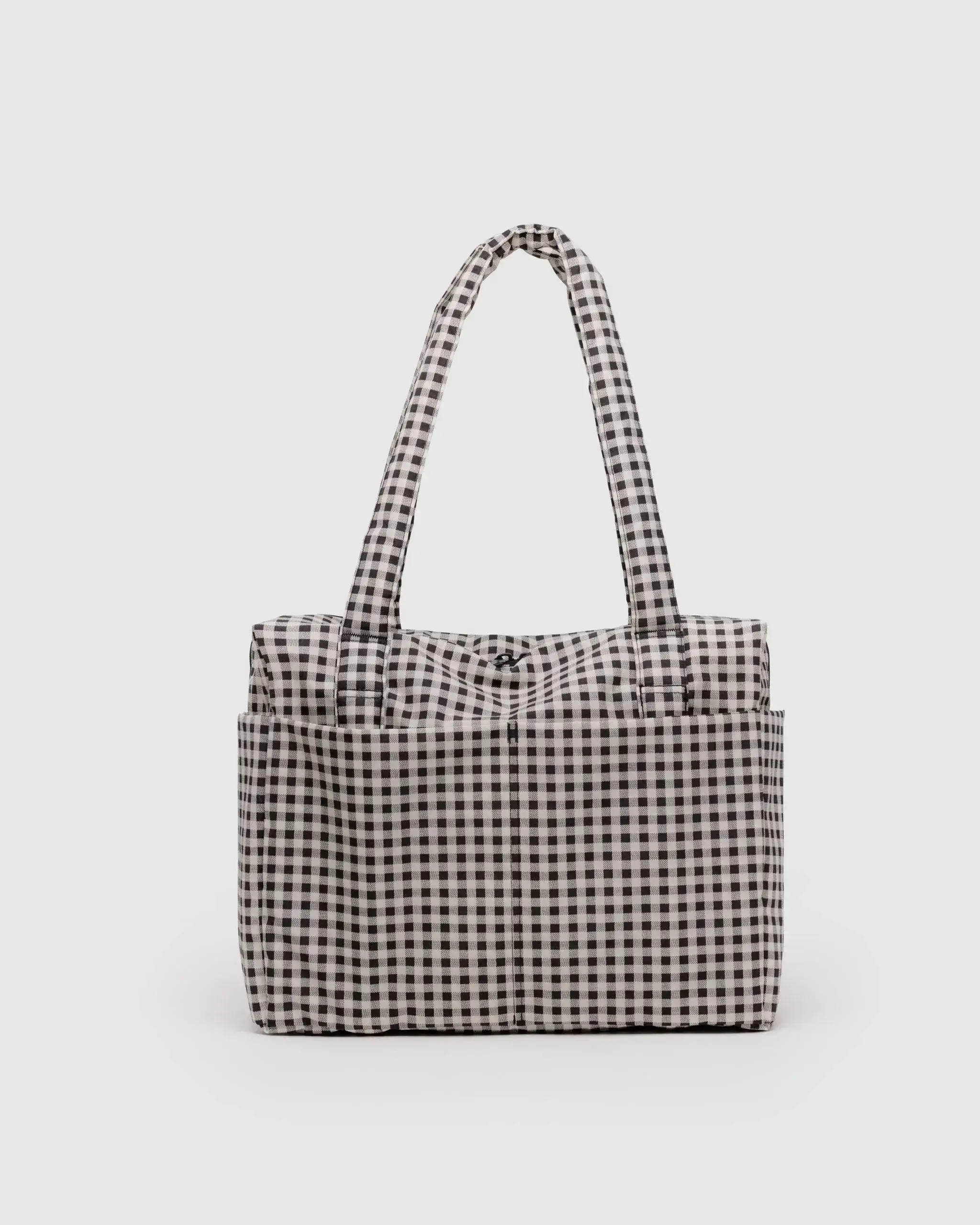 Small Cloud Carry-On Black & White Gingham