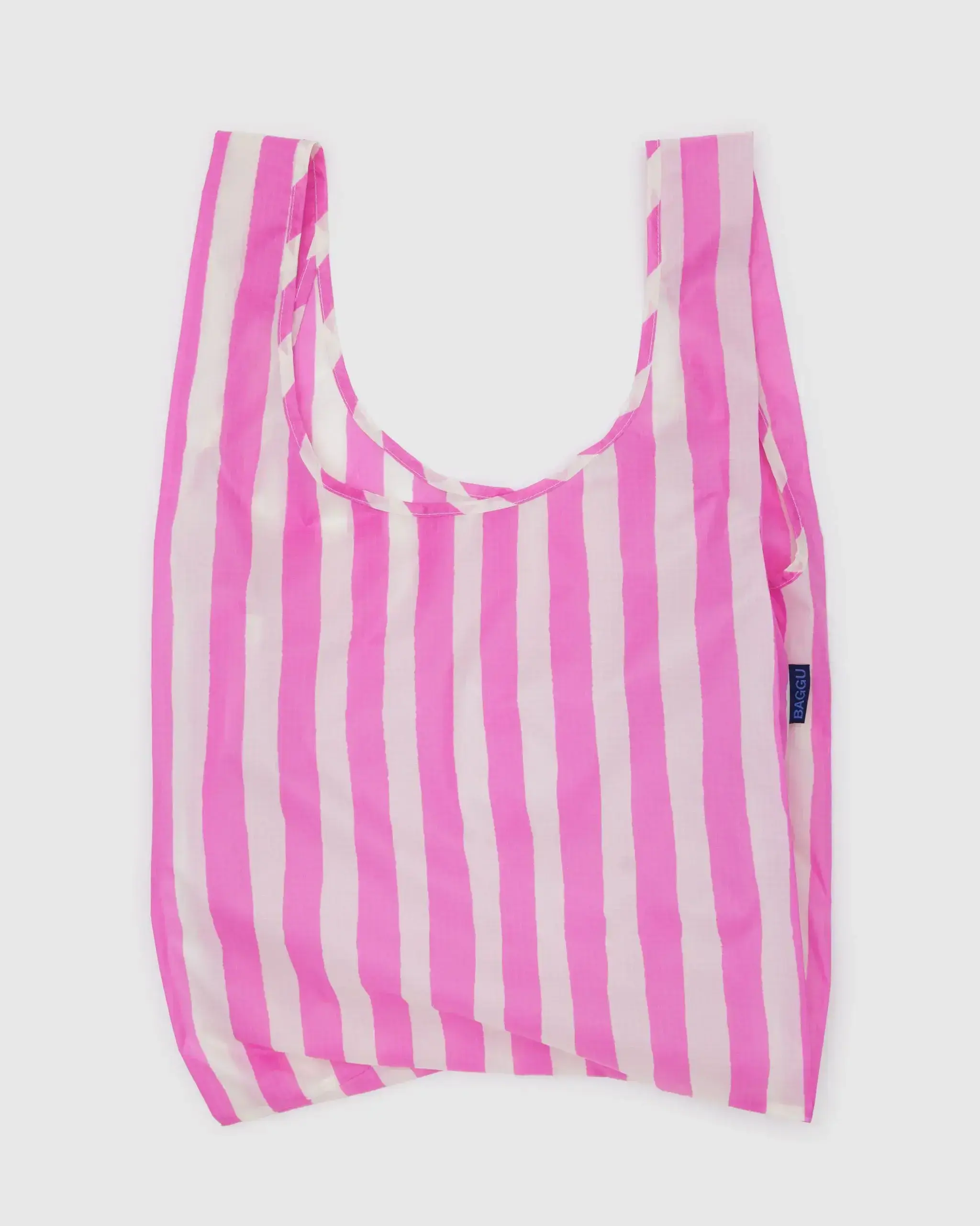 Standard Baggu Pink Painted Stripe