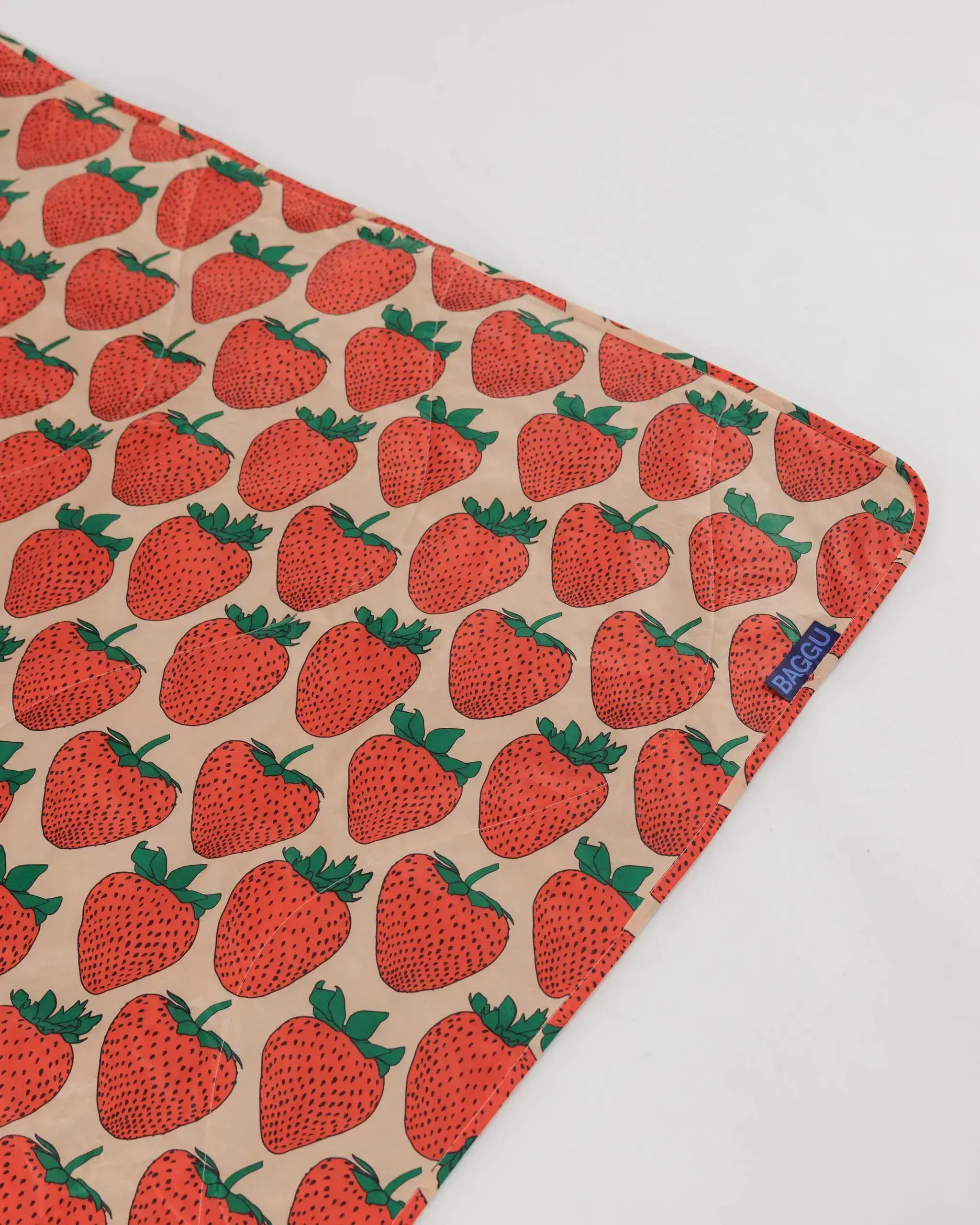 Puffy Picnic Blanket Strawberry - Image 3