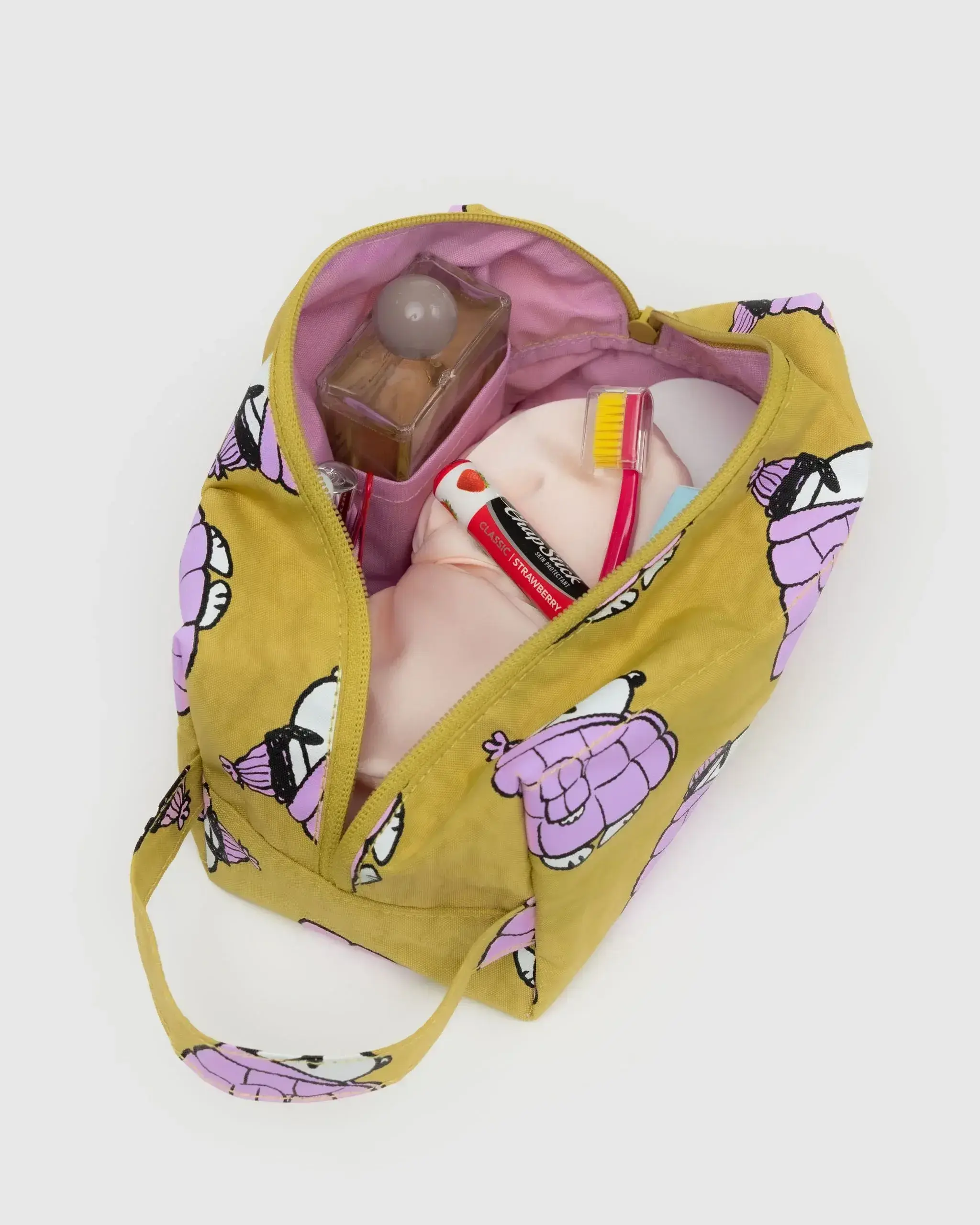 Dopp Kit Puffer Snoopy Pink - Image 2