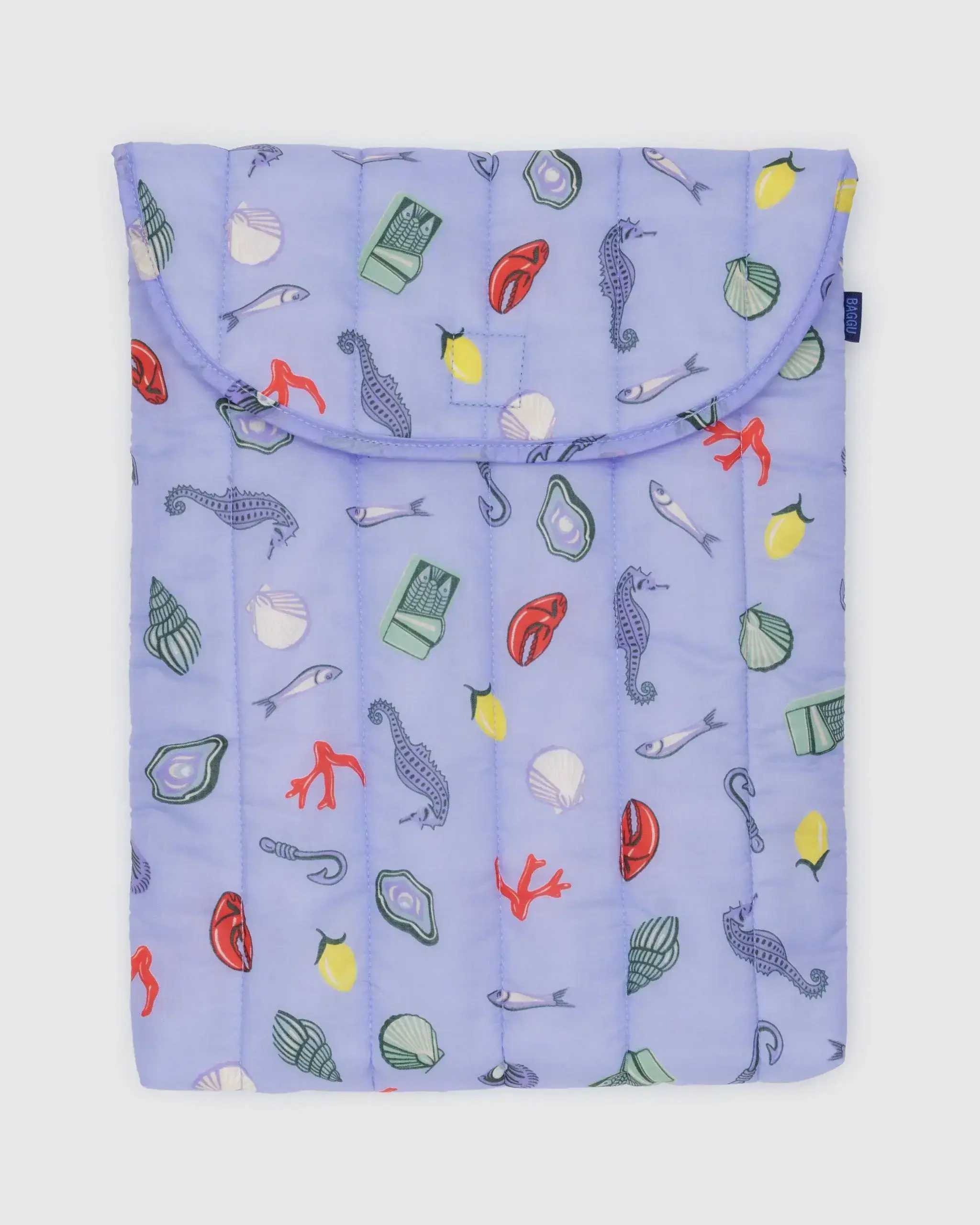 Puffy Laptop Sleeve 16" Sea Charms