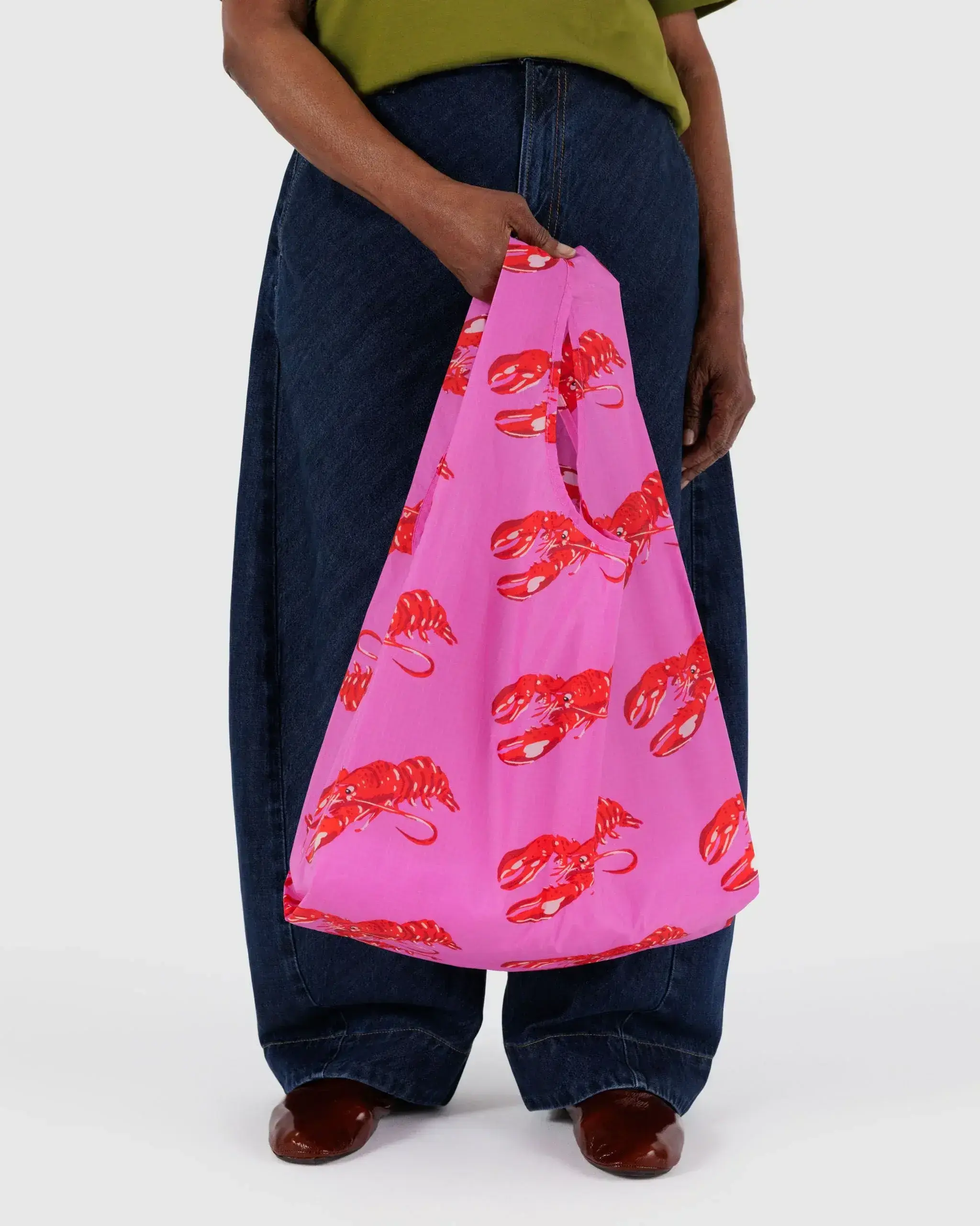 Standard Baggu Pink Lobster - Image 3