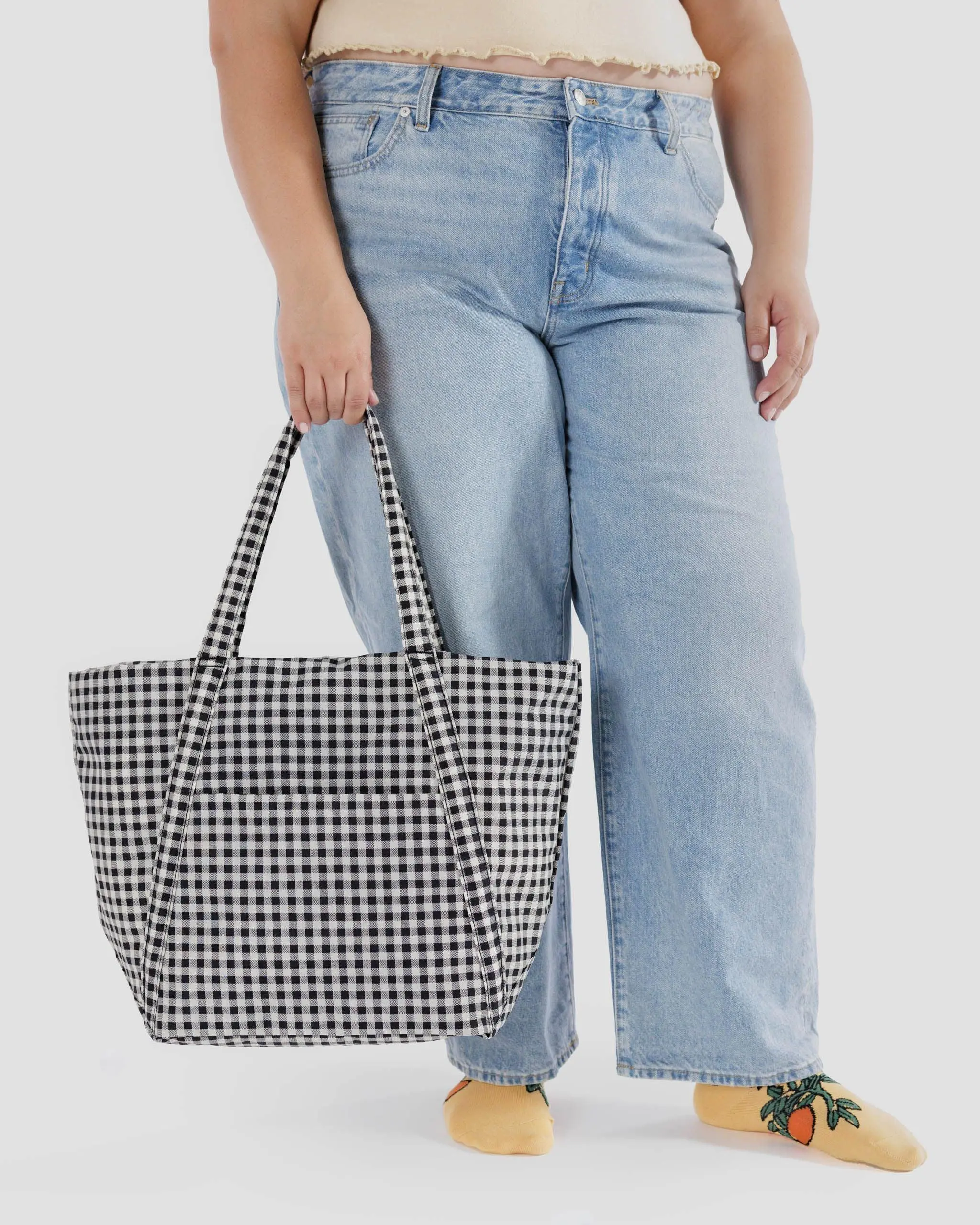 Cloud Bag Black & White Gingham - Image 3