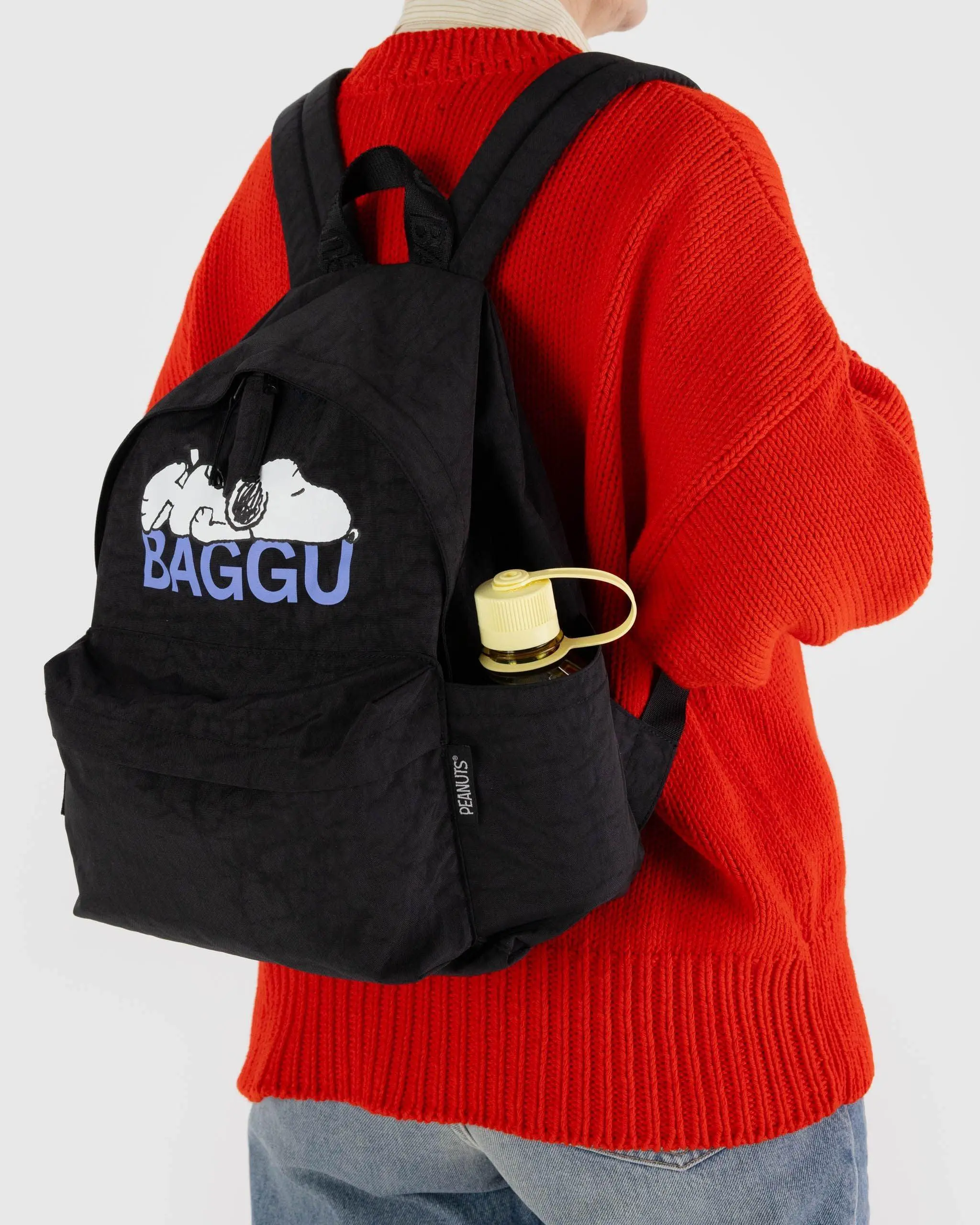 Medium Nylon Backpack Snoopy - Image 3