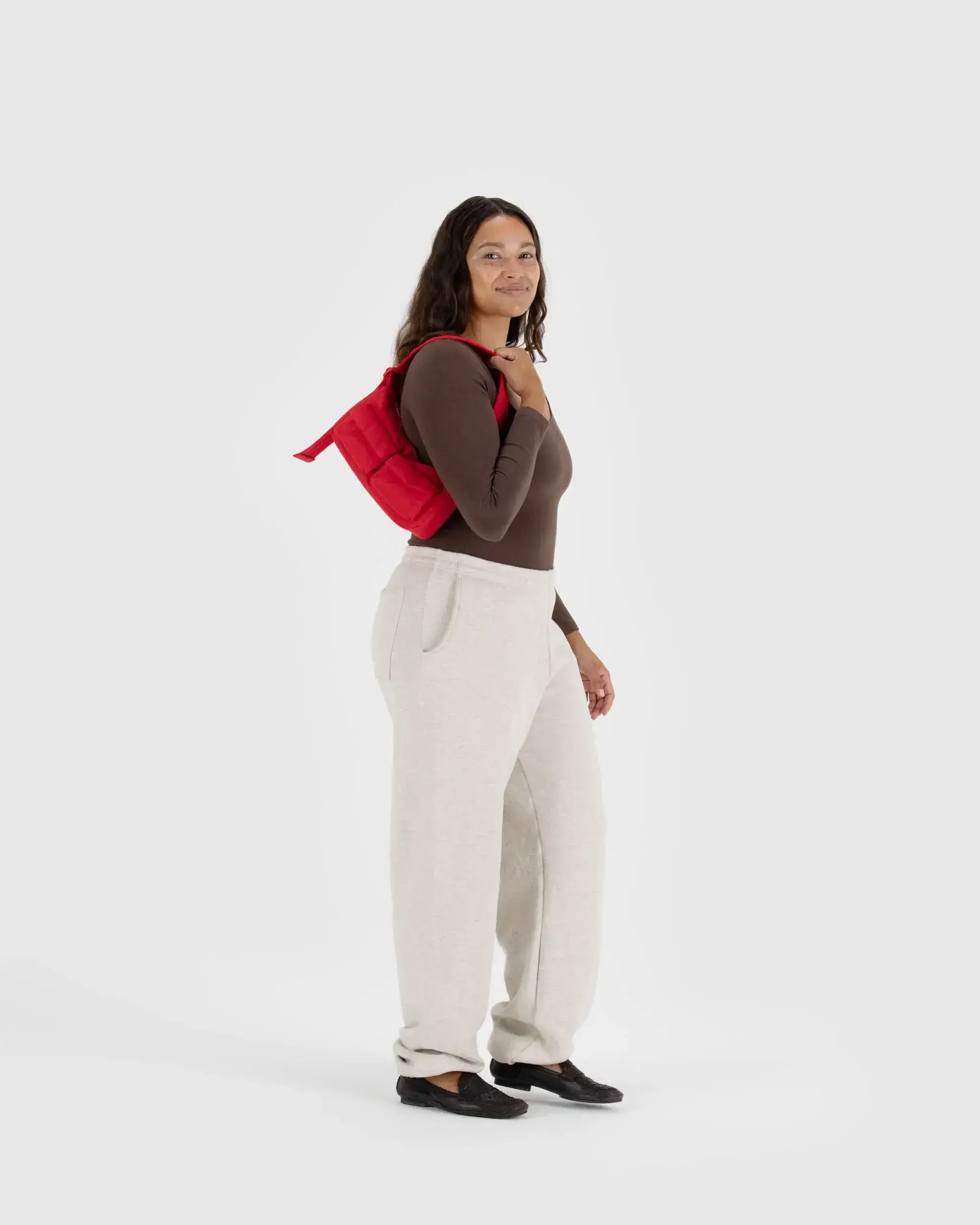 Cargo Shoulder Bag Candy Apple Red - Image 2