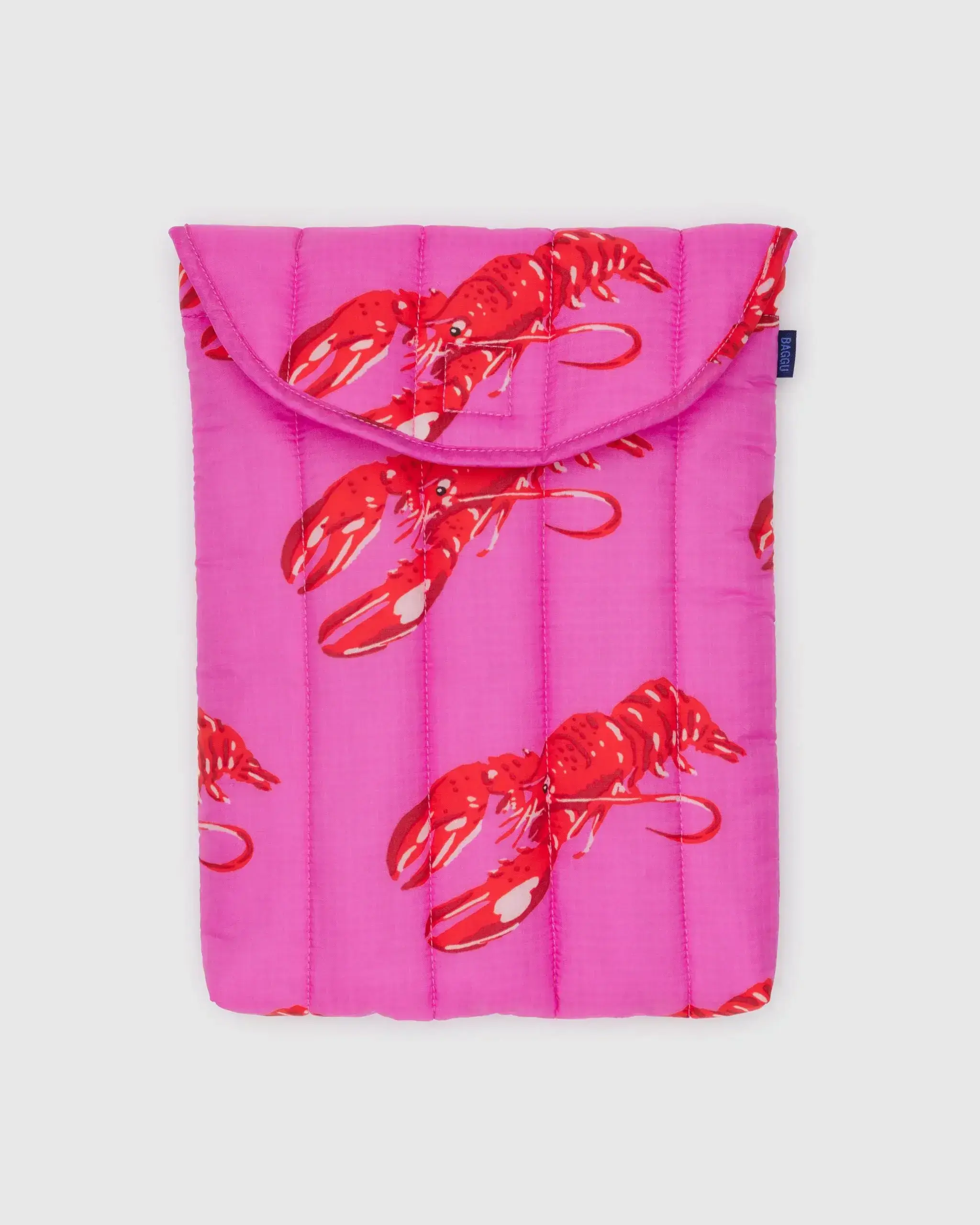 Puffy Laptop Sleeve 13"/14" Pink Lobster