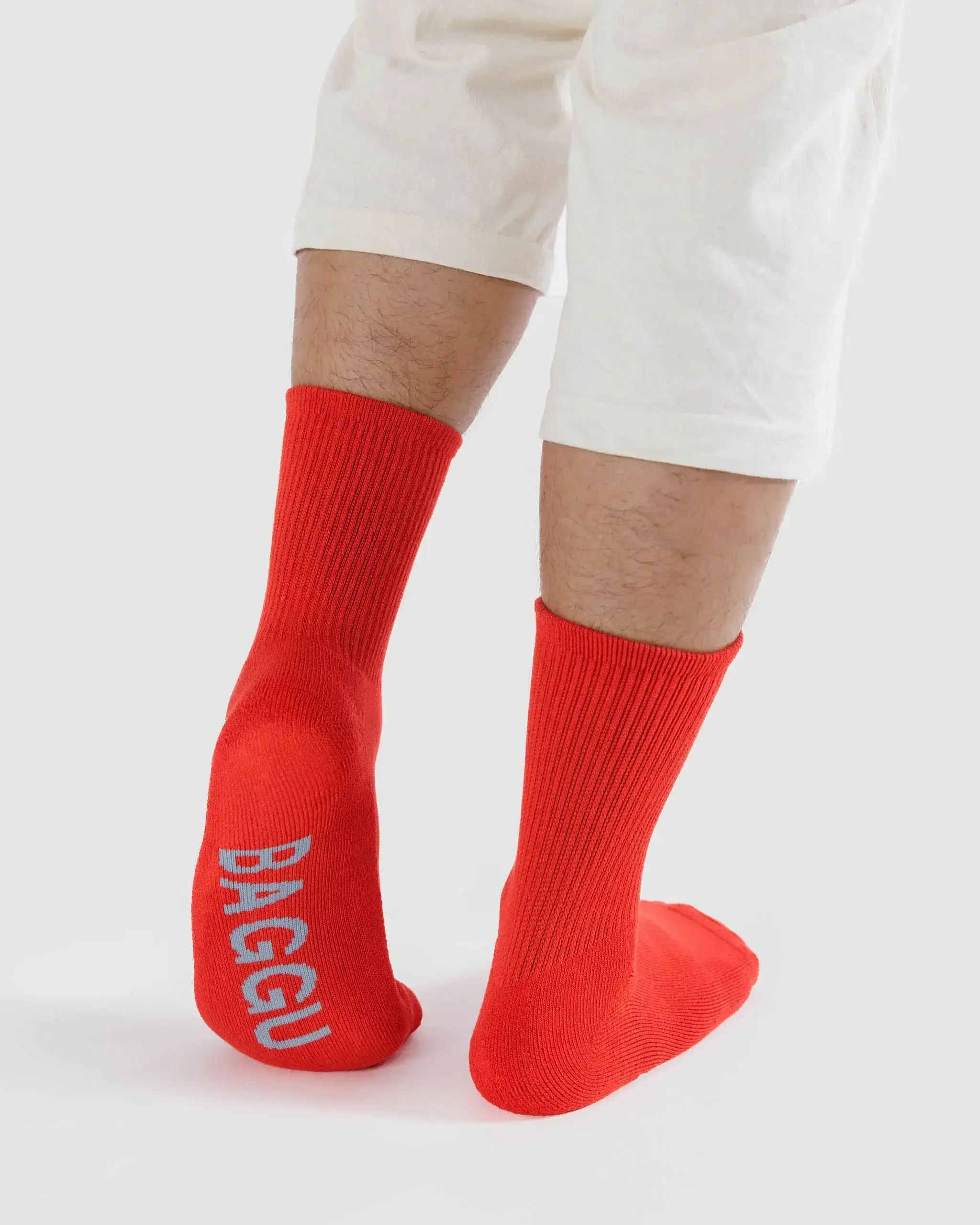 Ribbed Sock Candy Apple