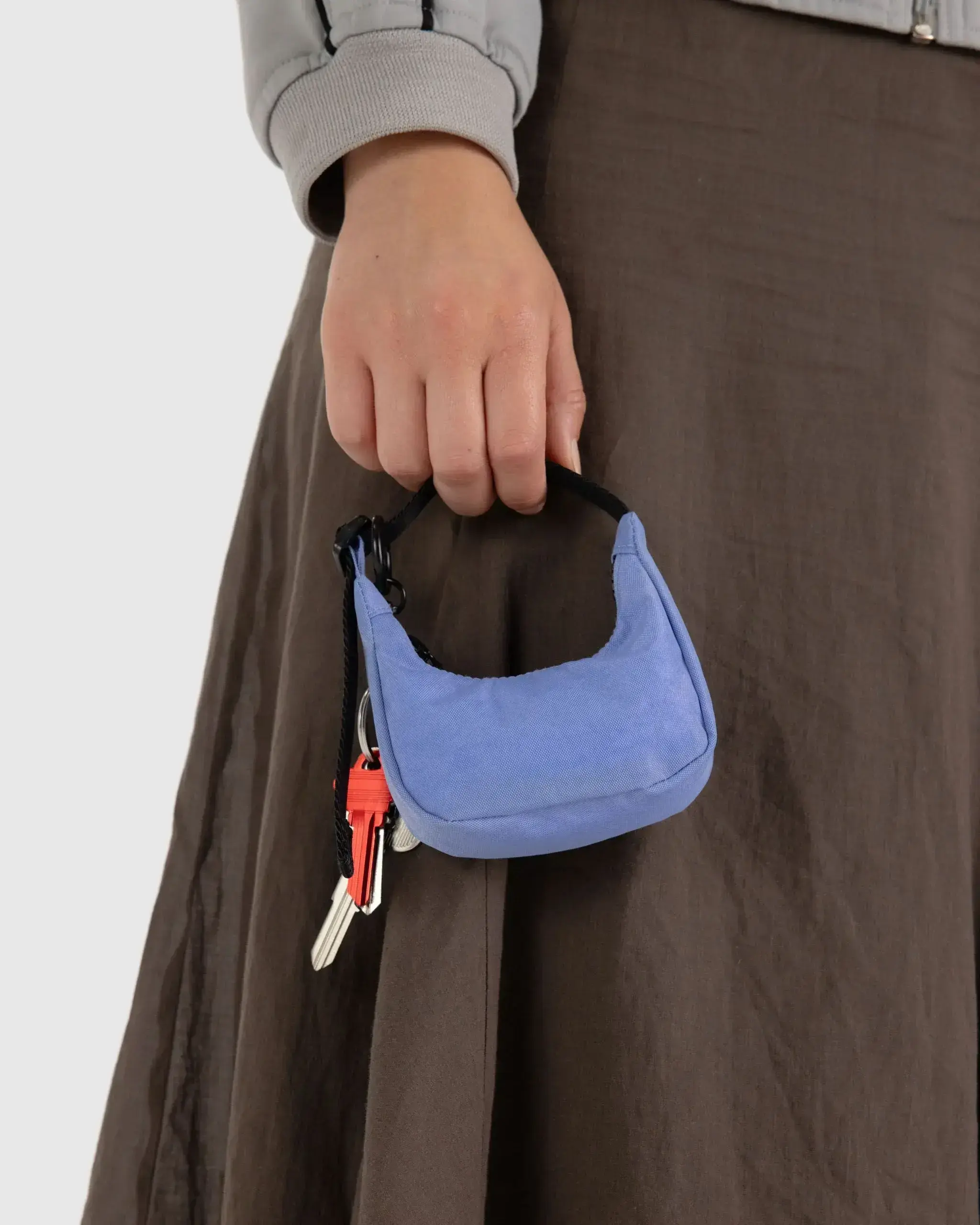 Crescent Bag Charm Cornflower - Image 3