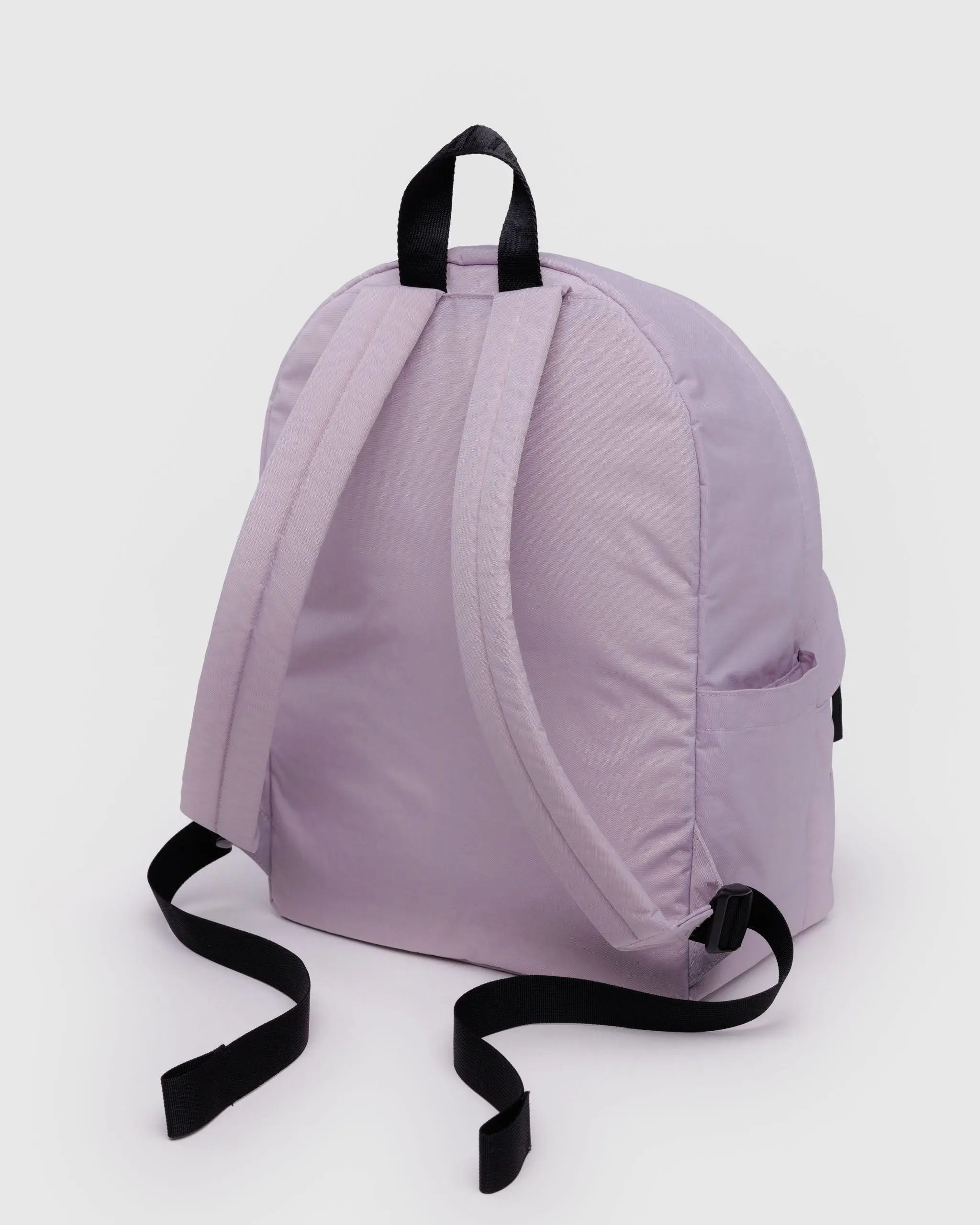 Large Nylon Backpack Dusty Pink - Image 5