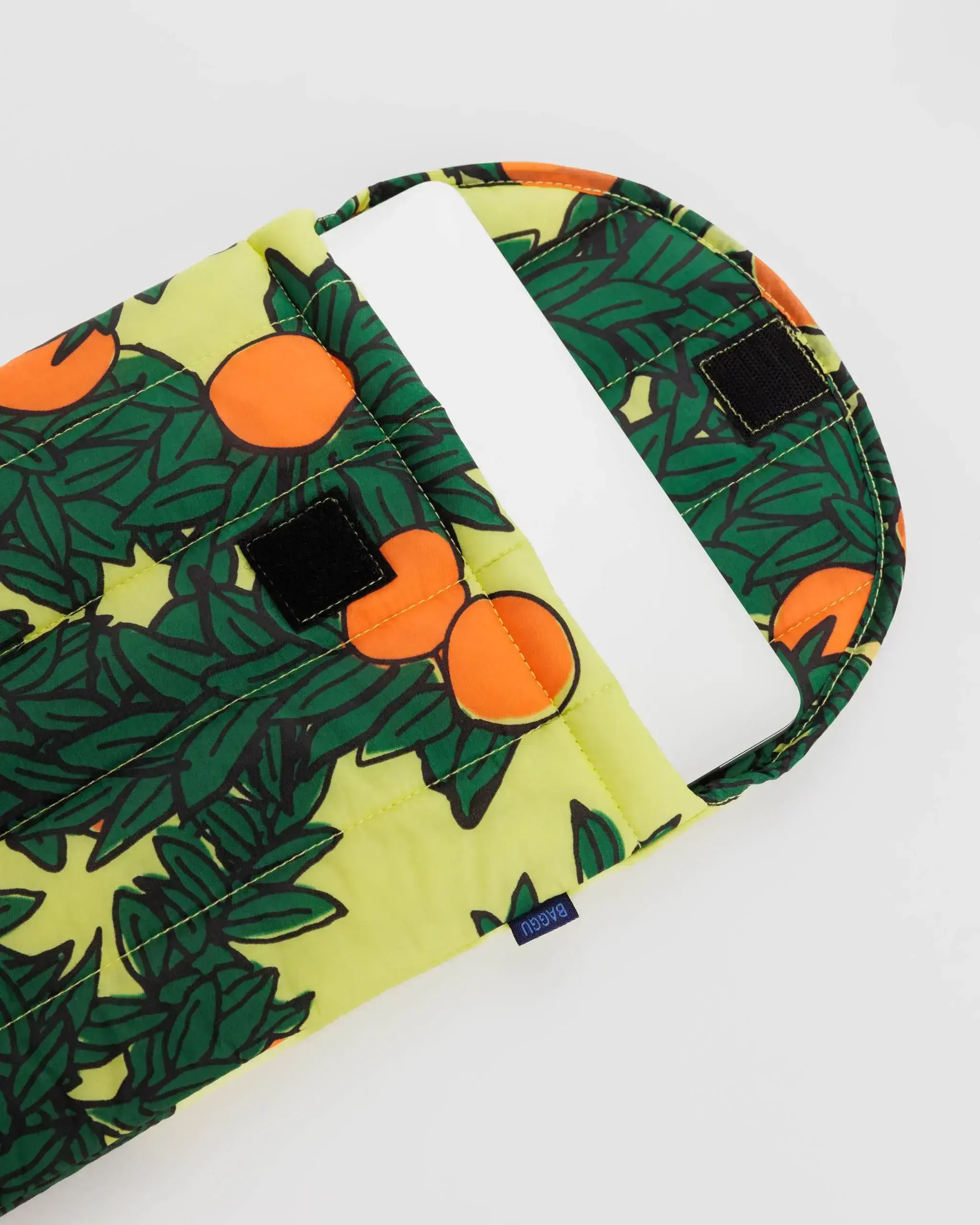 Puffy Laptop Sleeve 13"/14" Orange Tree - Image 2