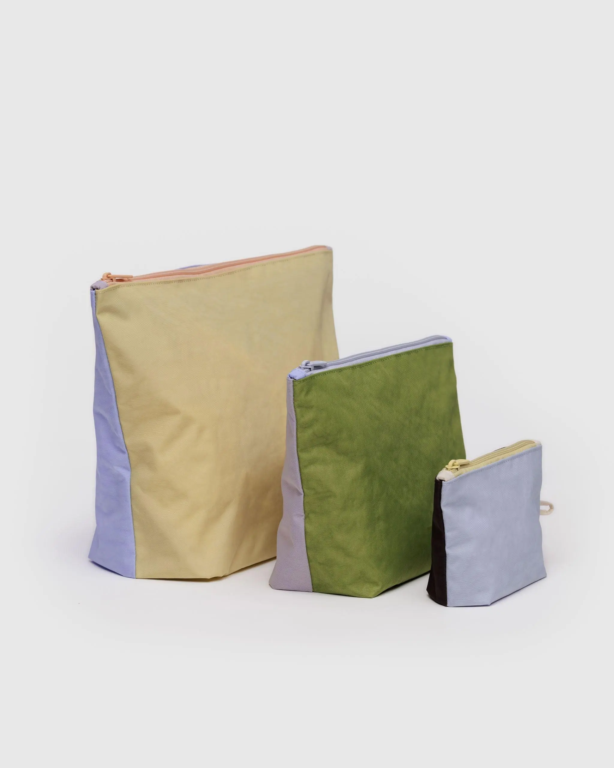 Go Pouch Set Pastels Colorblock