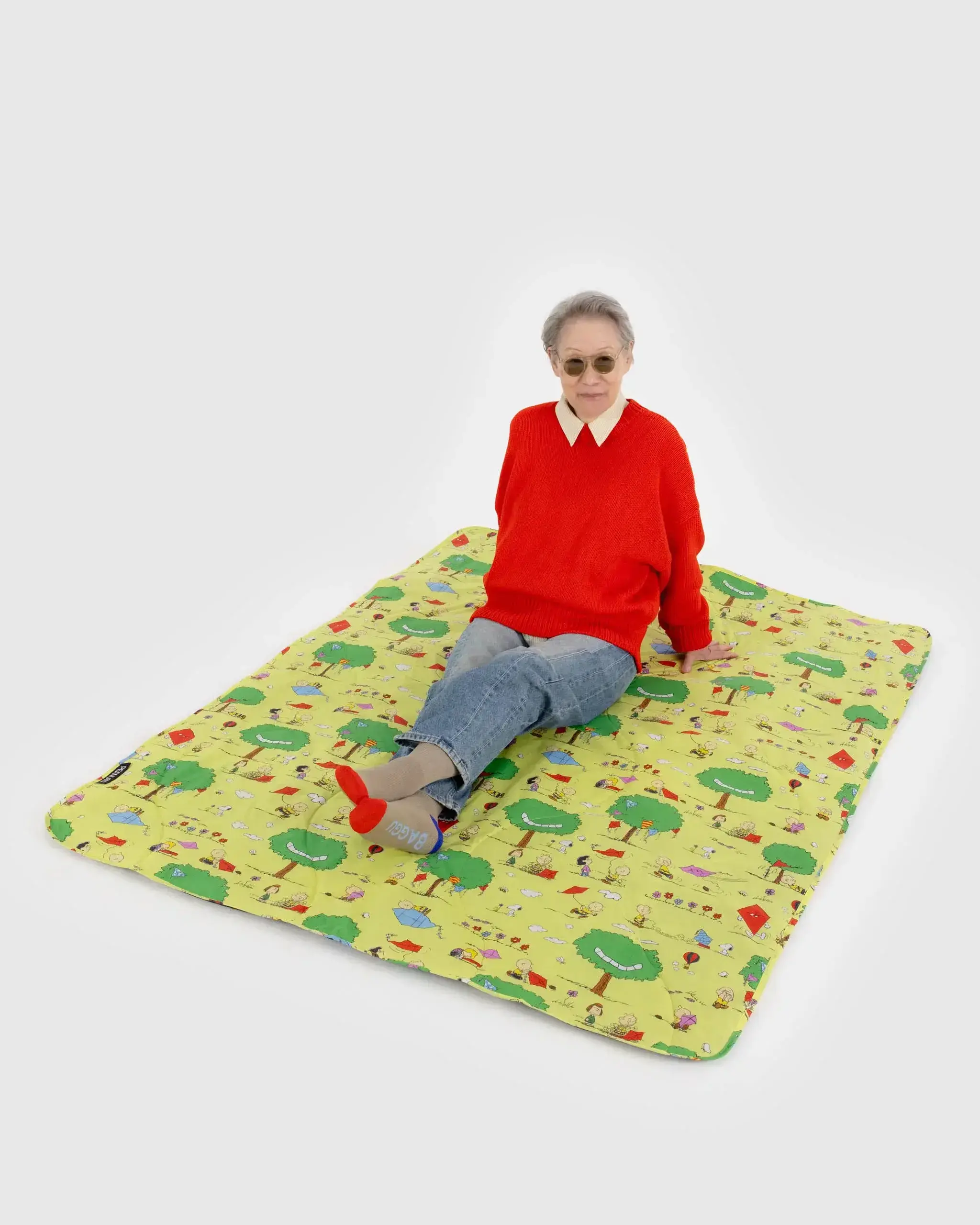 Puffy Picnic Blanket Kite Eating Tree - Image 2
