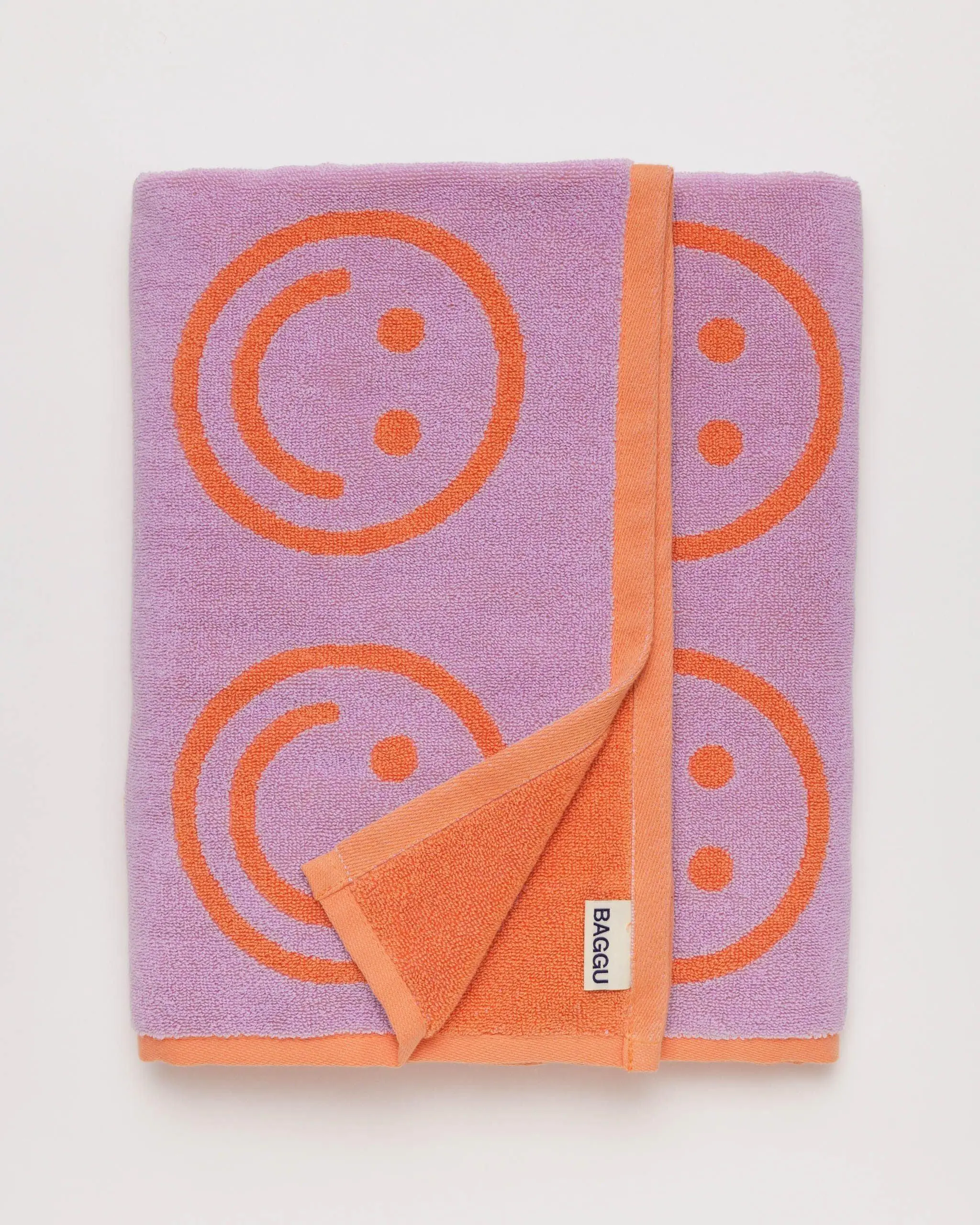 Bath Towel Happy Lilac