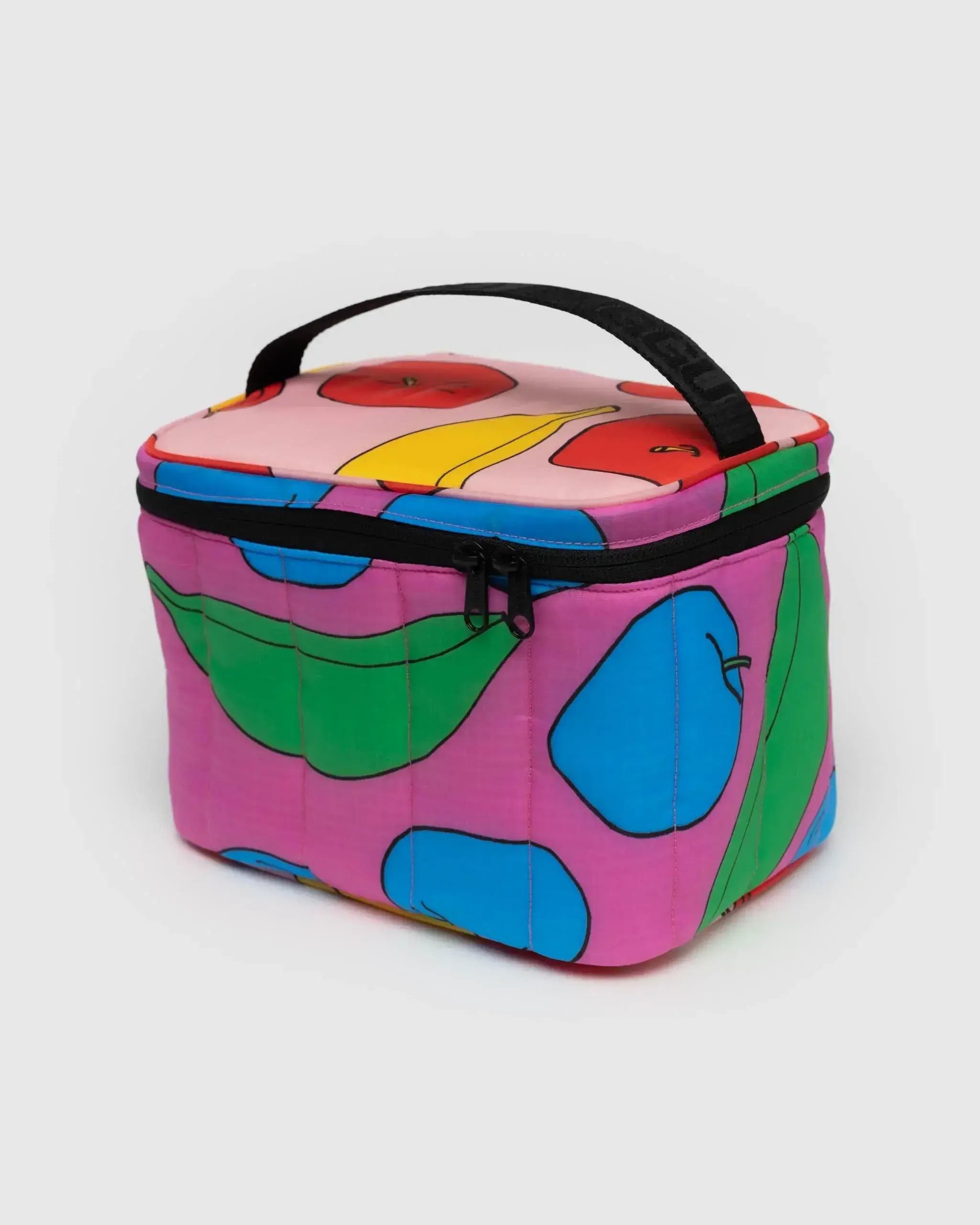 Puffy Lunch Bag Apples & Banana Mix