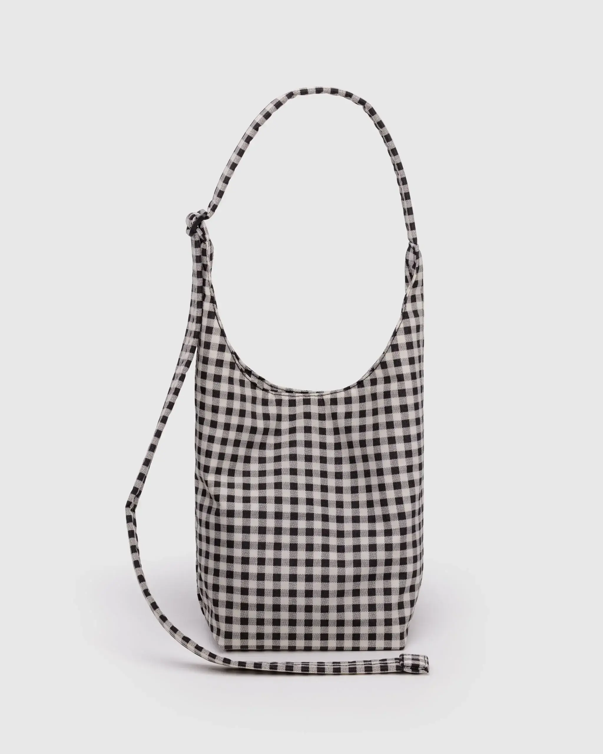 Small Nylon Sling Black & White Gingham