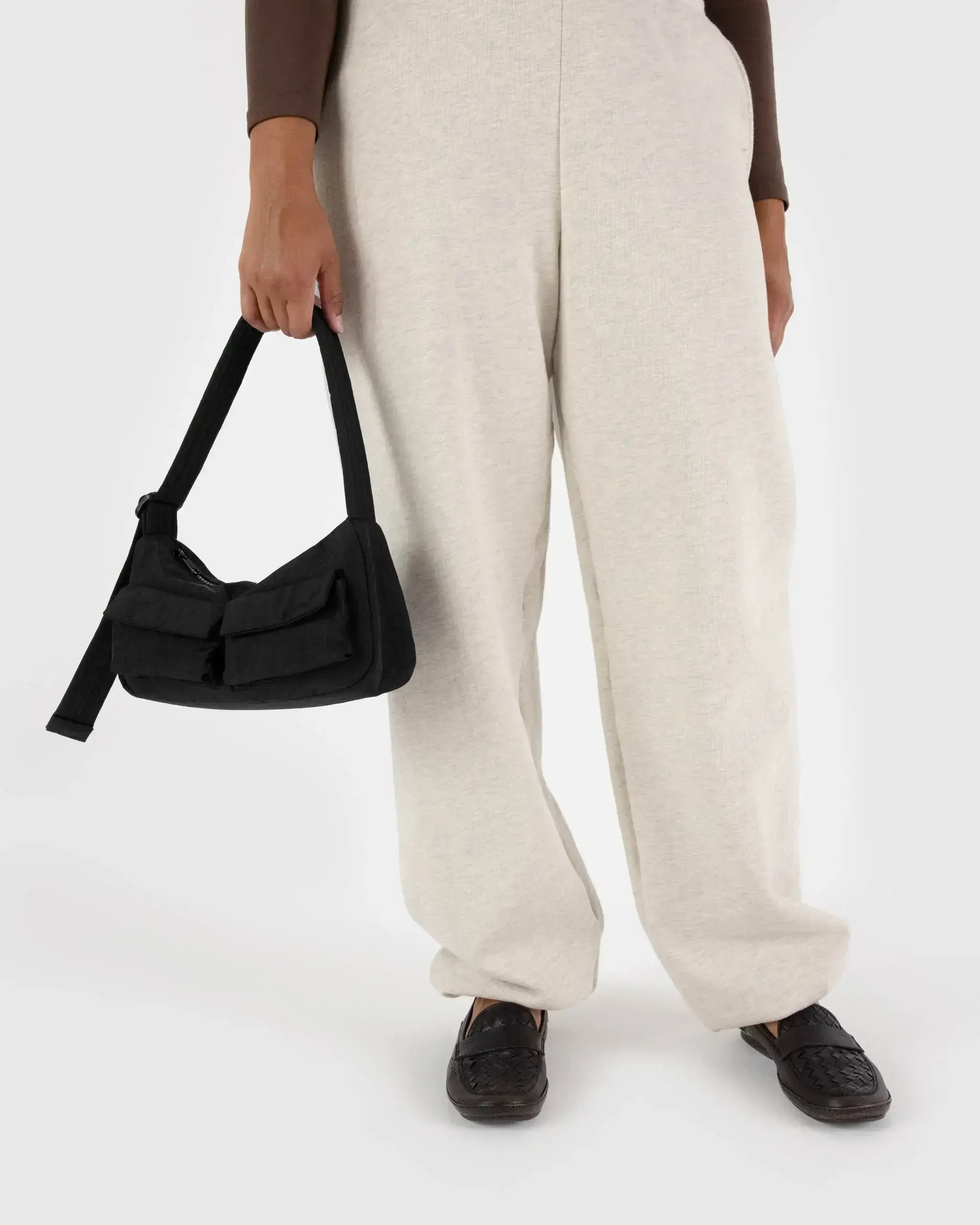Cargo Shoulder Bag Black - Image 3