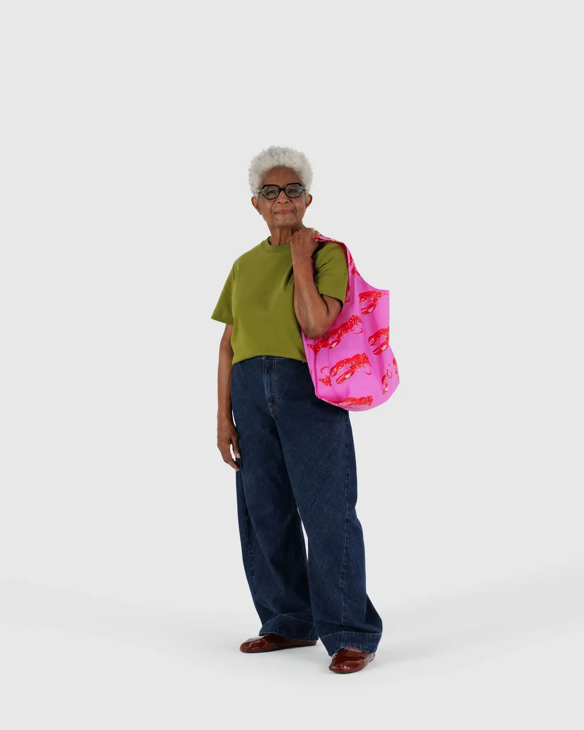 Standard Baggu Pink Lobster - Image 2