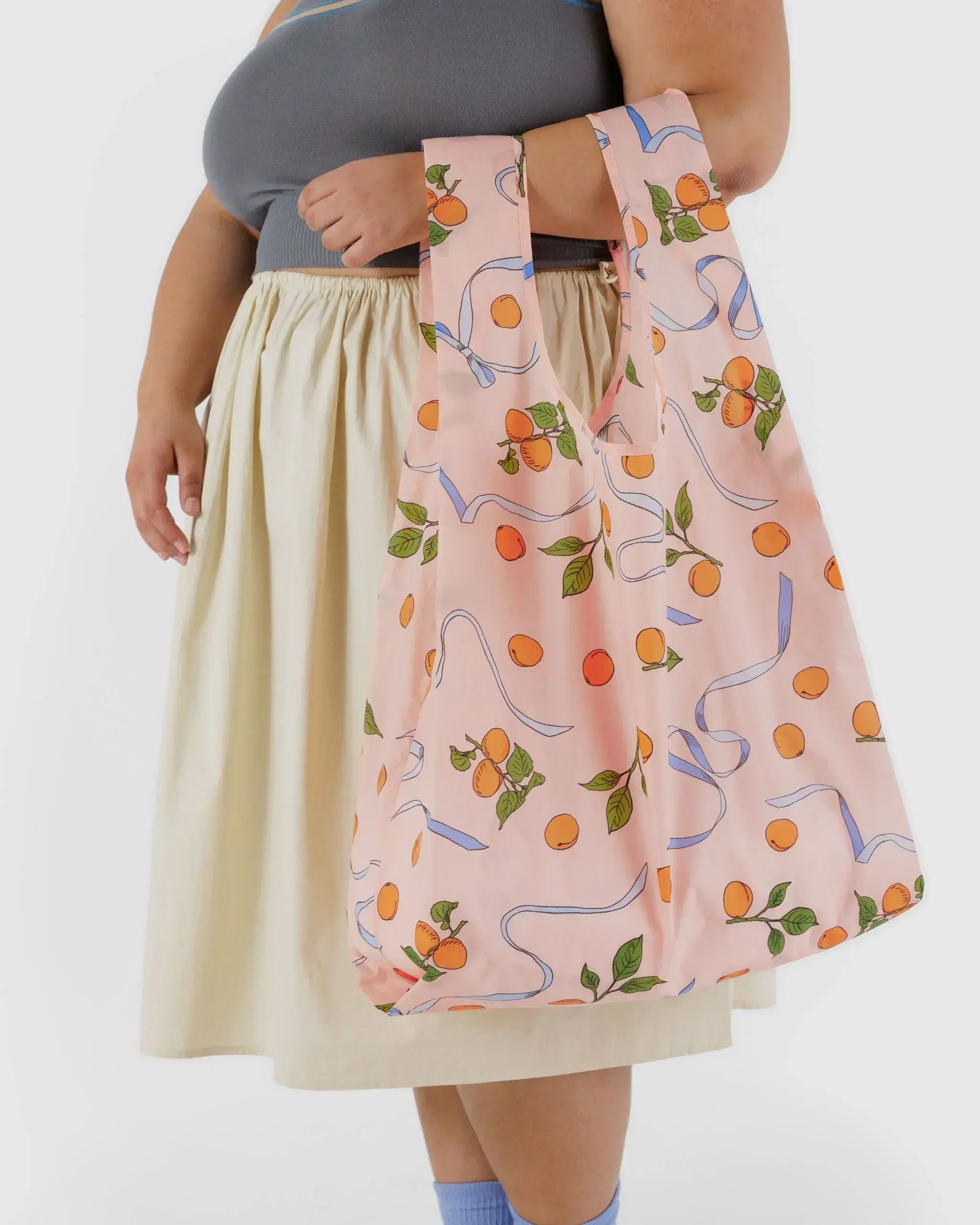 Big Baggu Apricots & Ribbons - Image 3