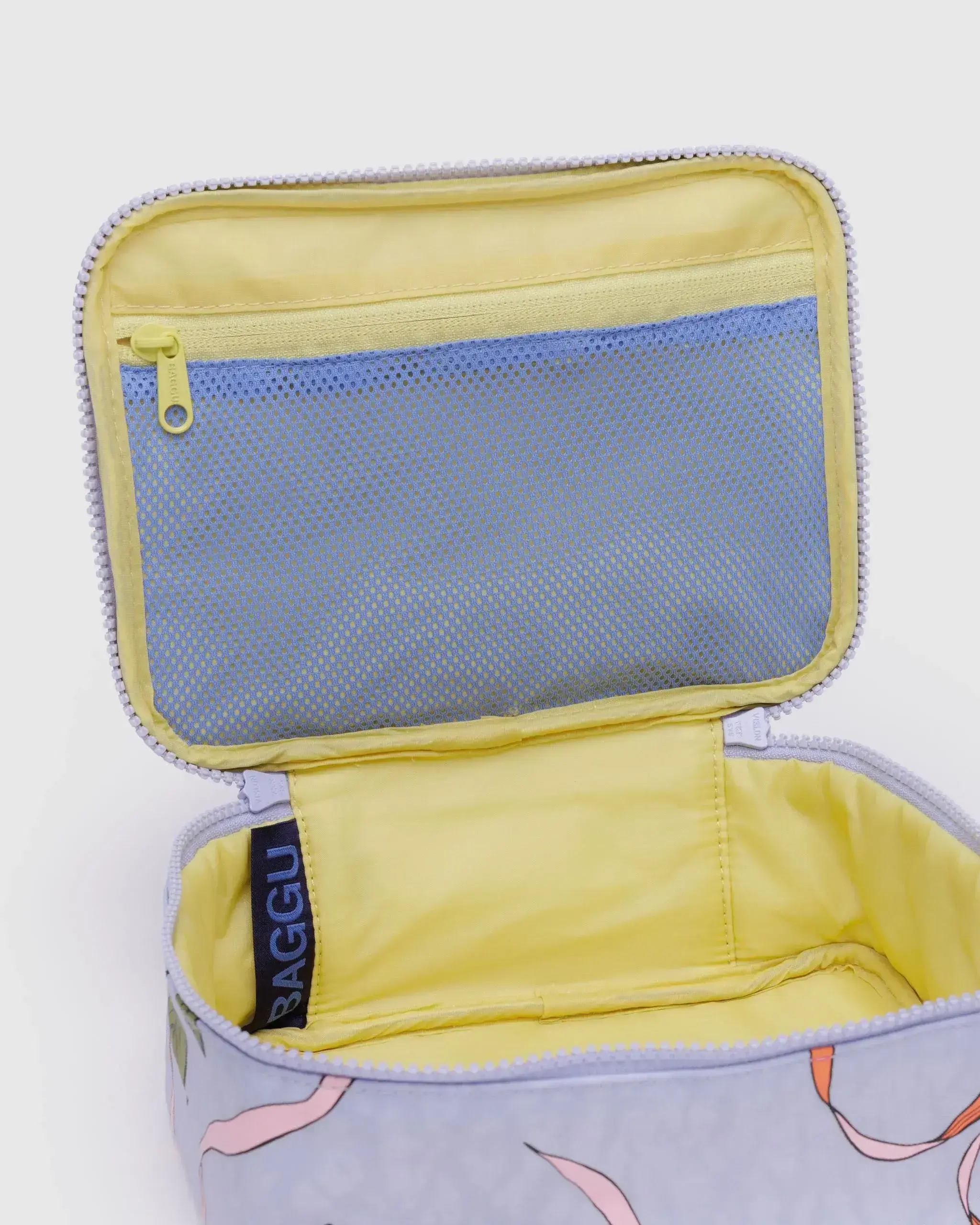 Small Cosmetic Case Apricots & Ribbons - Image 3