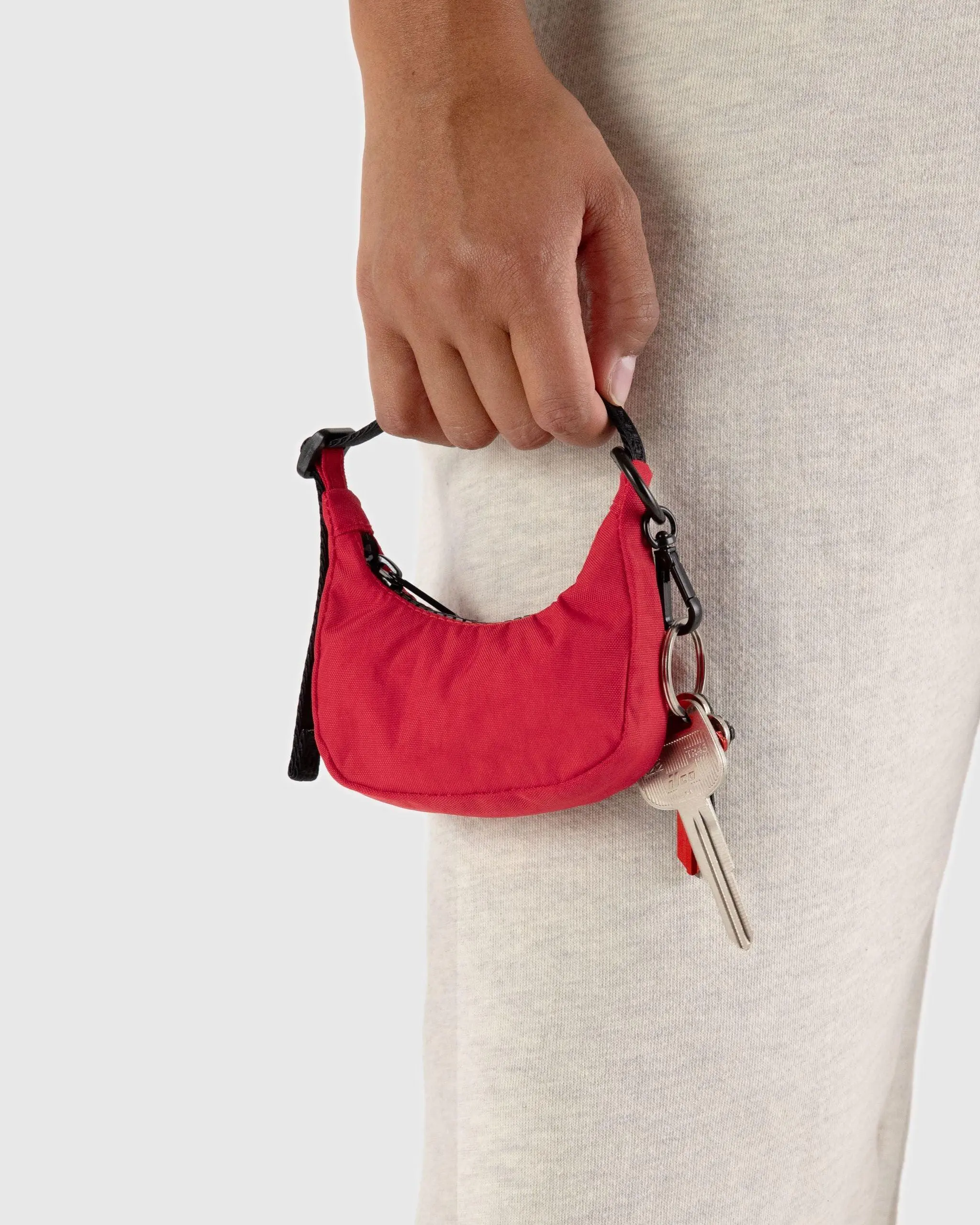Crescent Bag Charm Candy Apple - Image 3