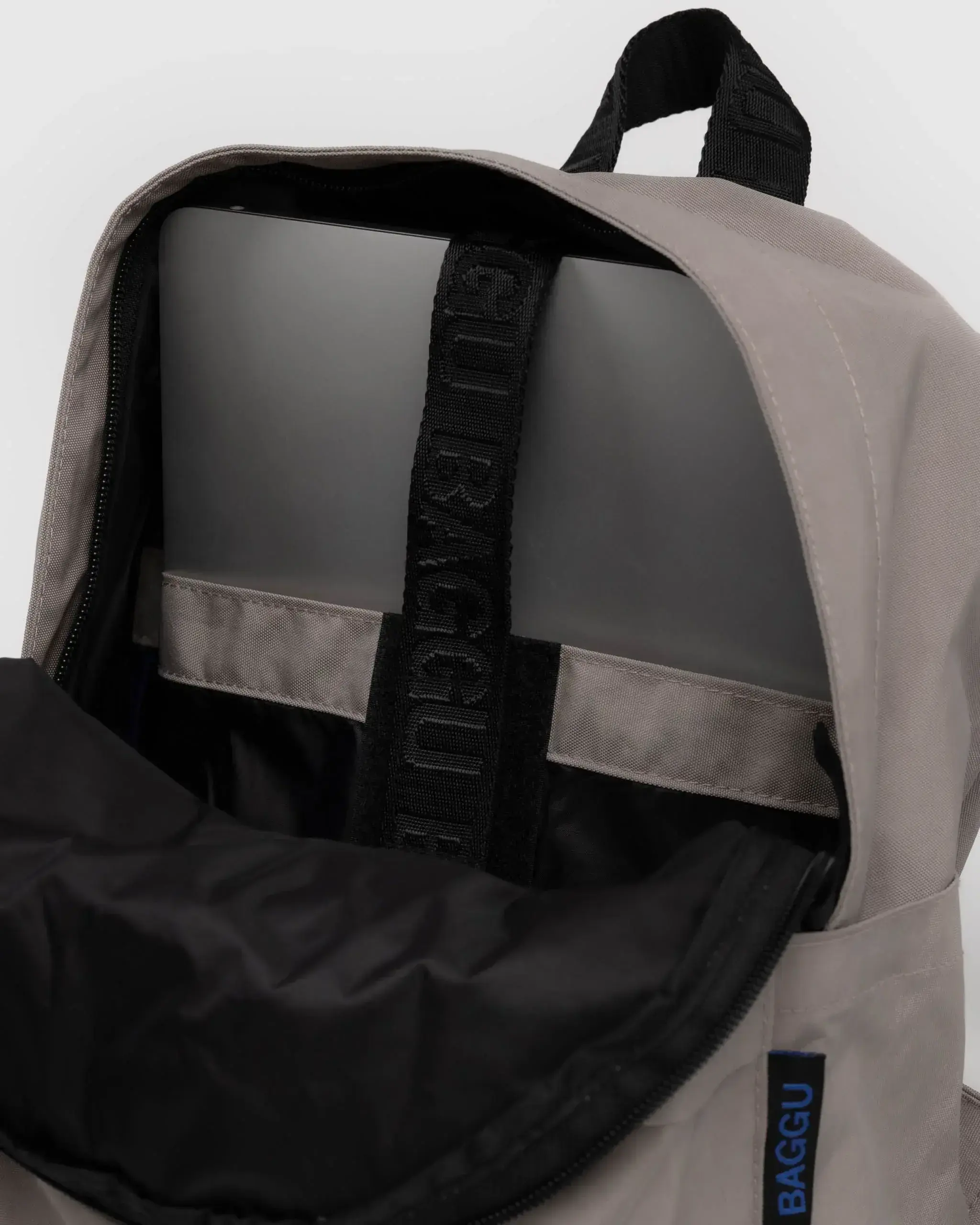 Medium Nylon Backpack Dove - Image 4