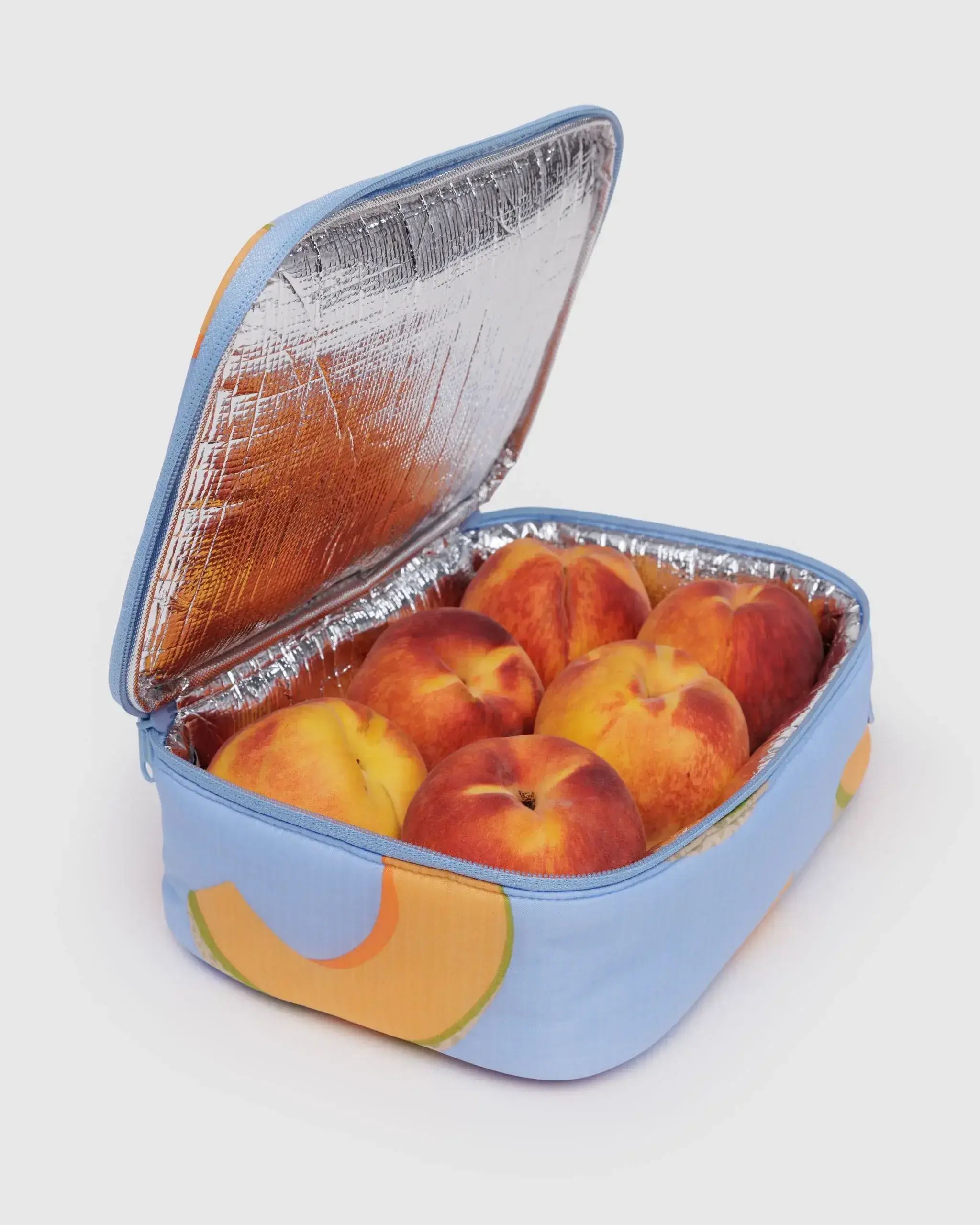 Lunch Box Cantaloupe Blue - Image 2