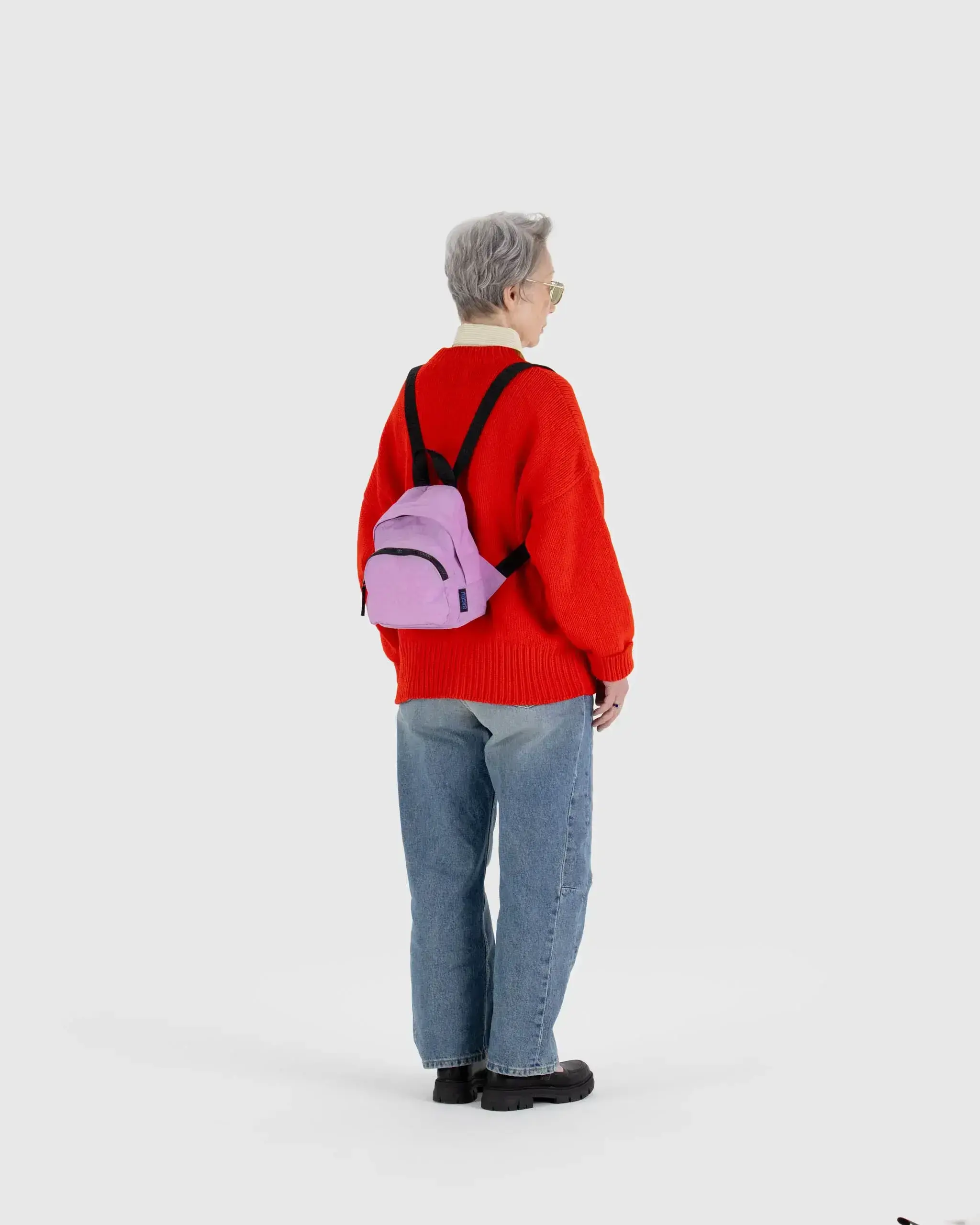 Mini Nylon Backpack Peony - Image 2