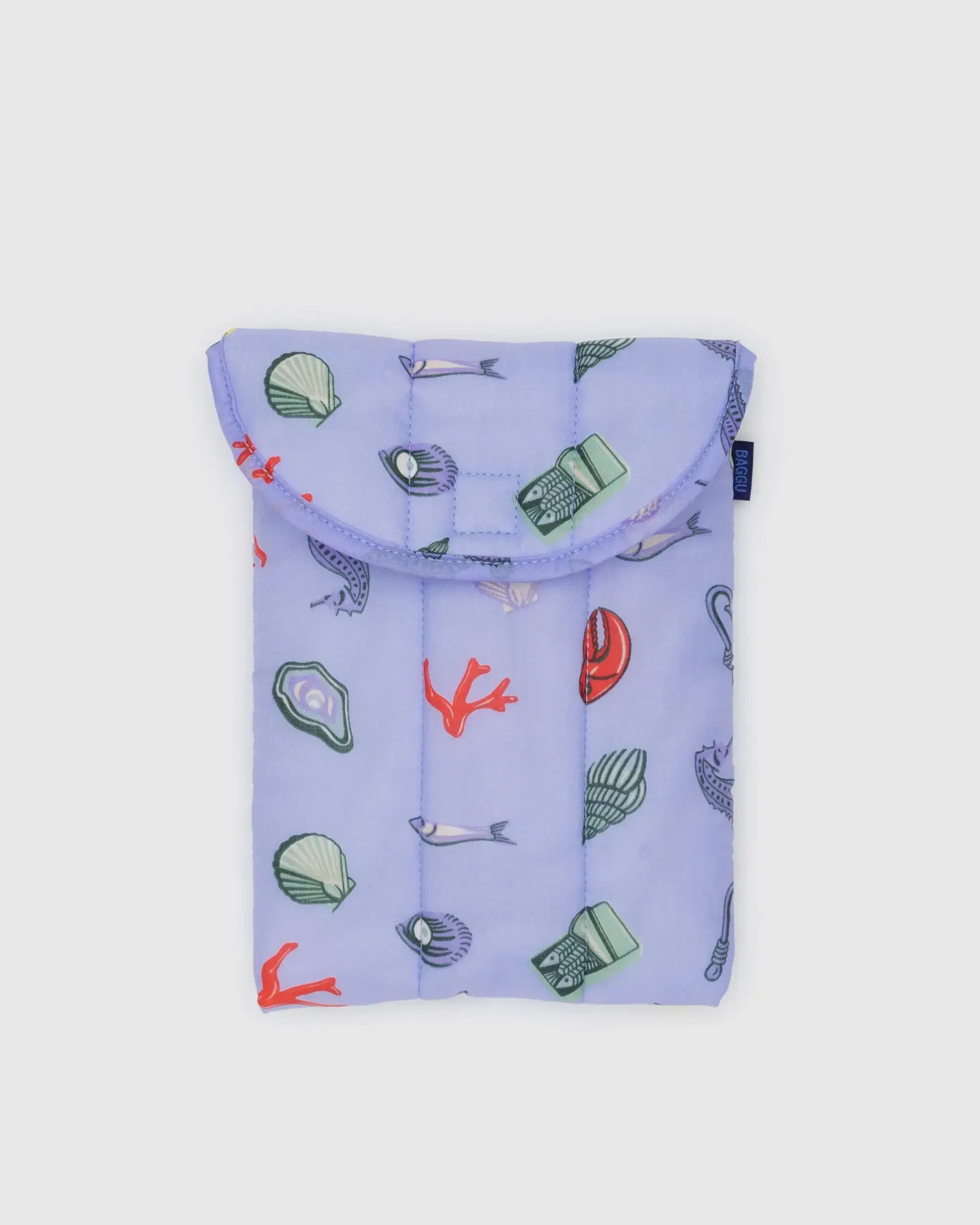 Puffy Tablet Sleeve Sea Charms