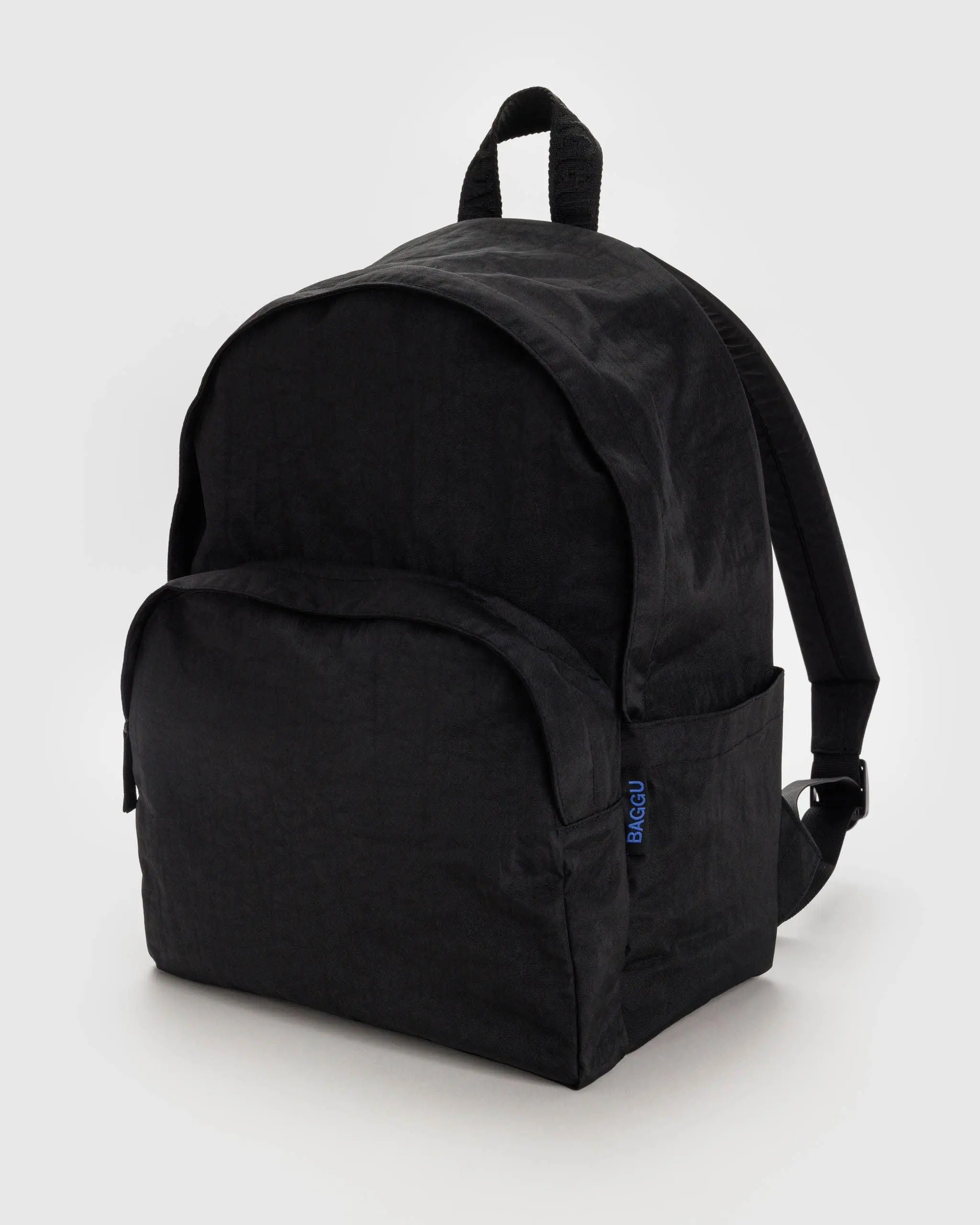 Large Nylon Backpack Black