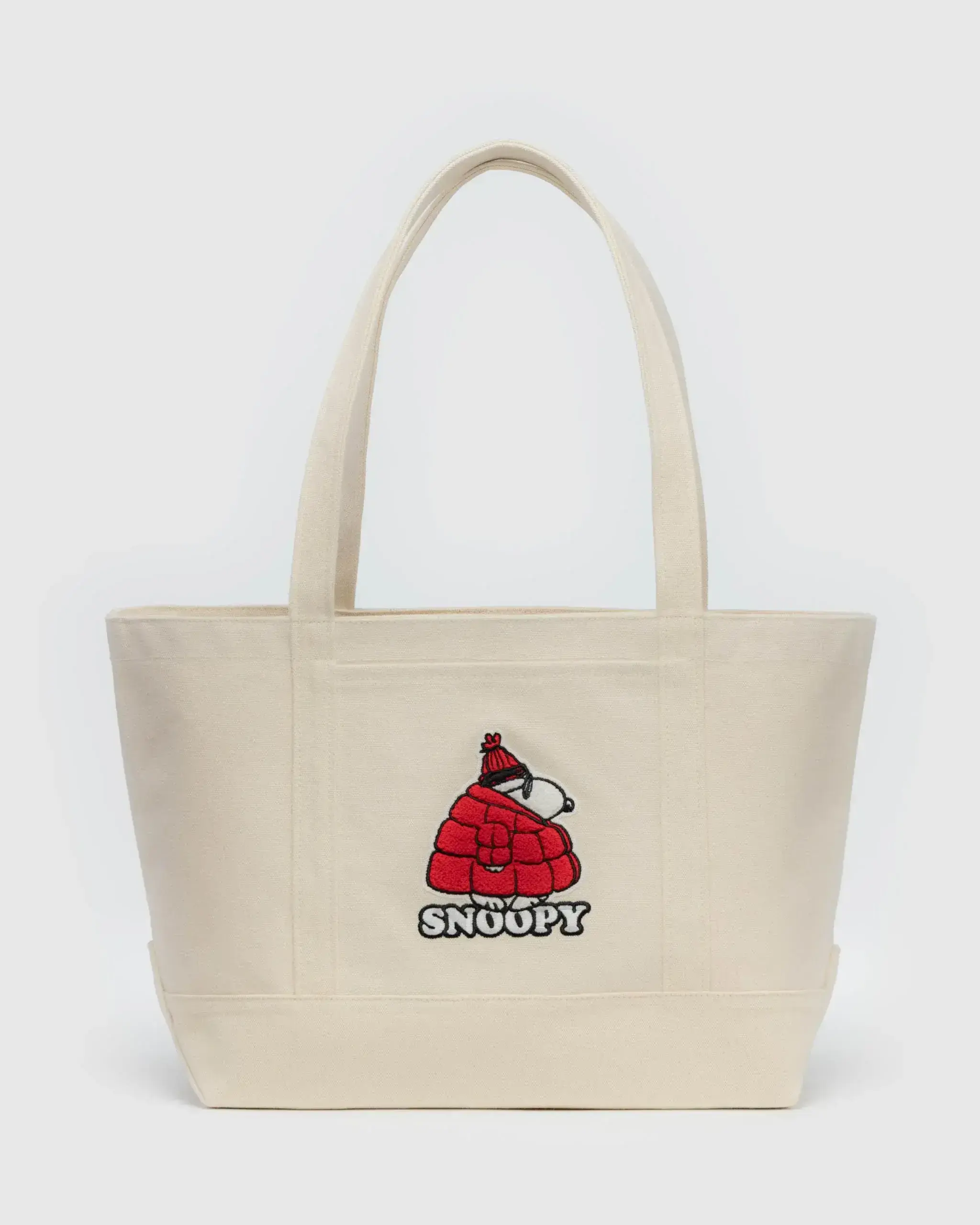 Medium Heavyweight Canvas Tote Snoopy